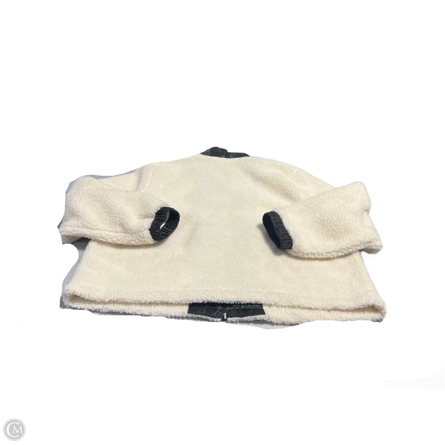 Jacket Faux Fur & Sherpa By Juicy Couture In Cream, Size: 2x