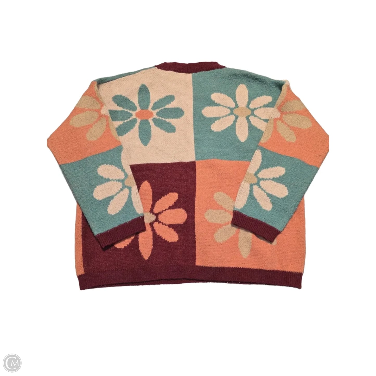 Sweater By Debut In Floral Print, Size: M
