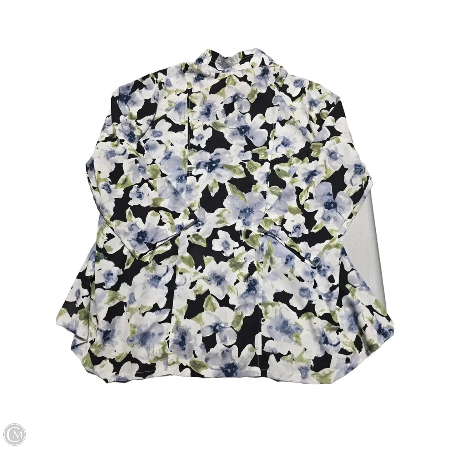 Top Long Sleeve By Cmc In Floral Print, Size: 3x