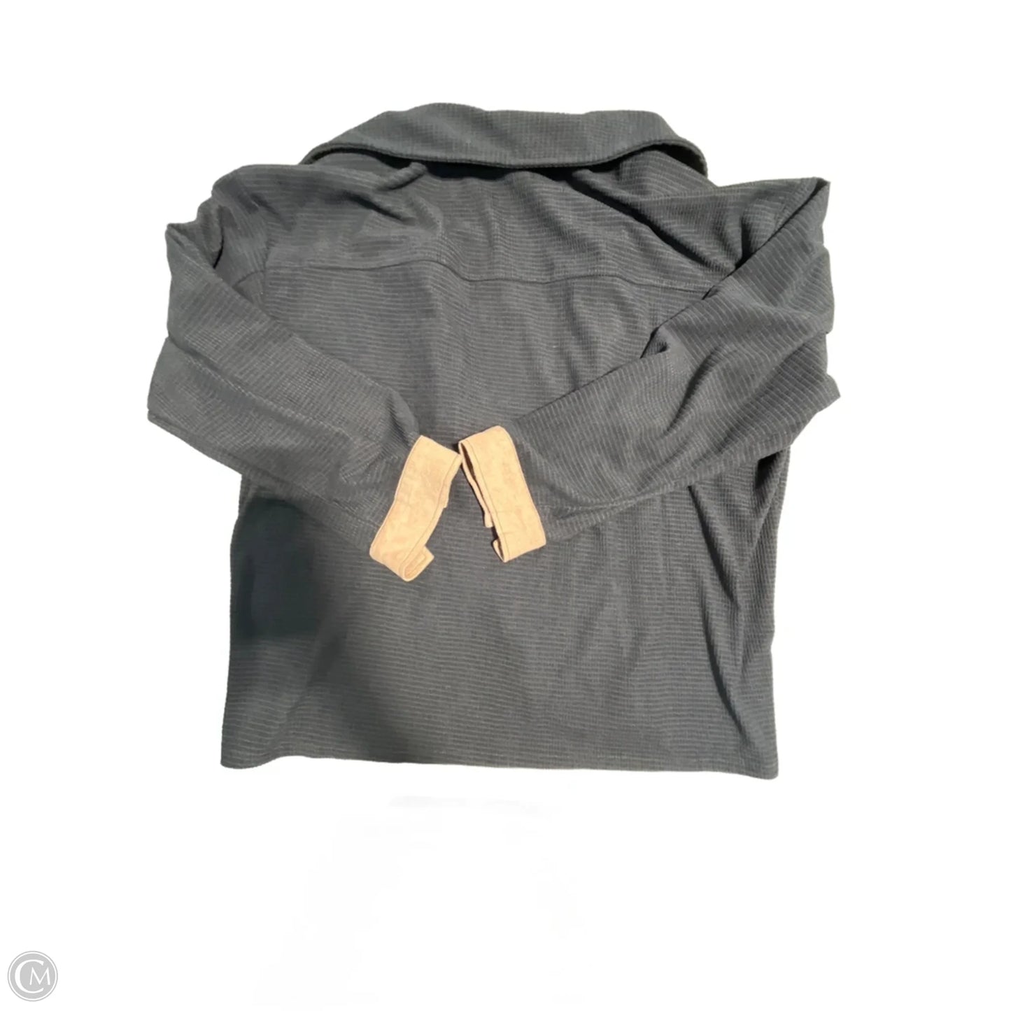 Top Long Sleeve By Cmc In Grey, Size: Xl