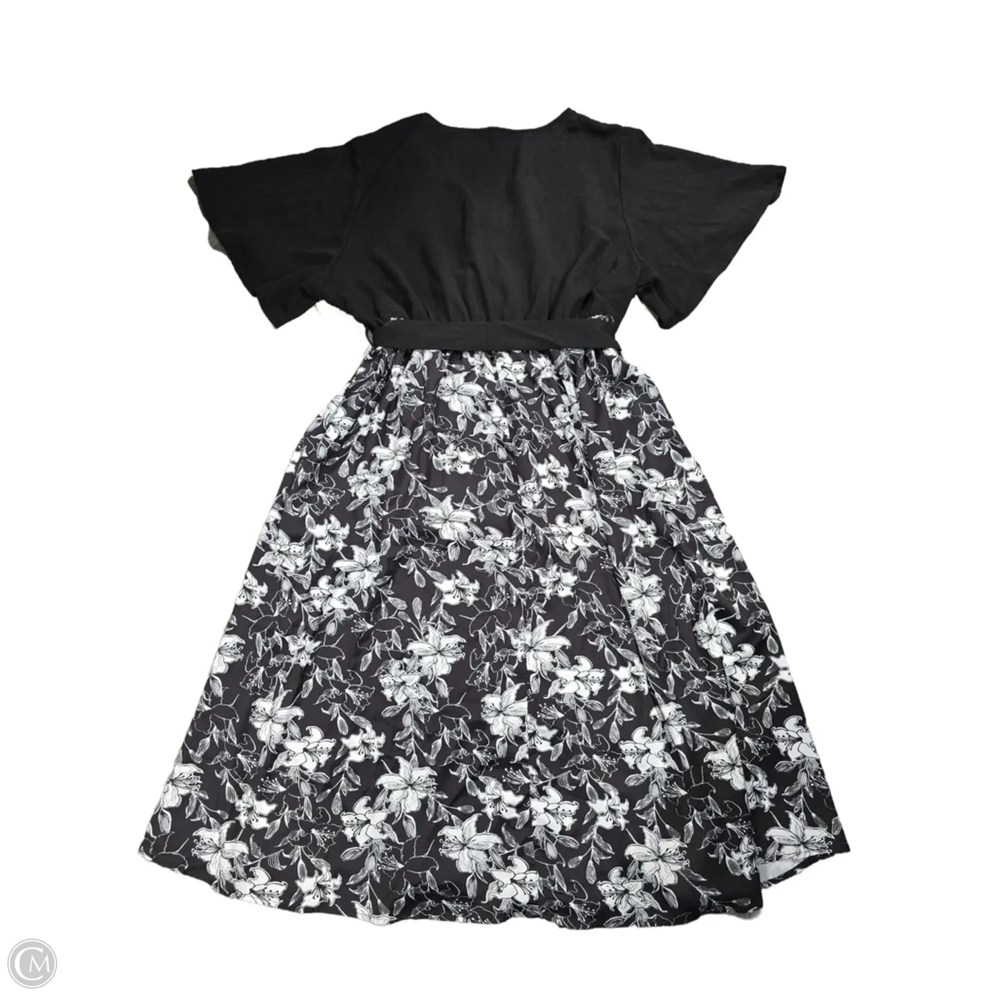 Dress Casual Maxi By Bloomchic In Black & White, Size: 3x