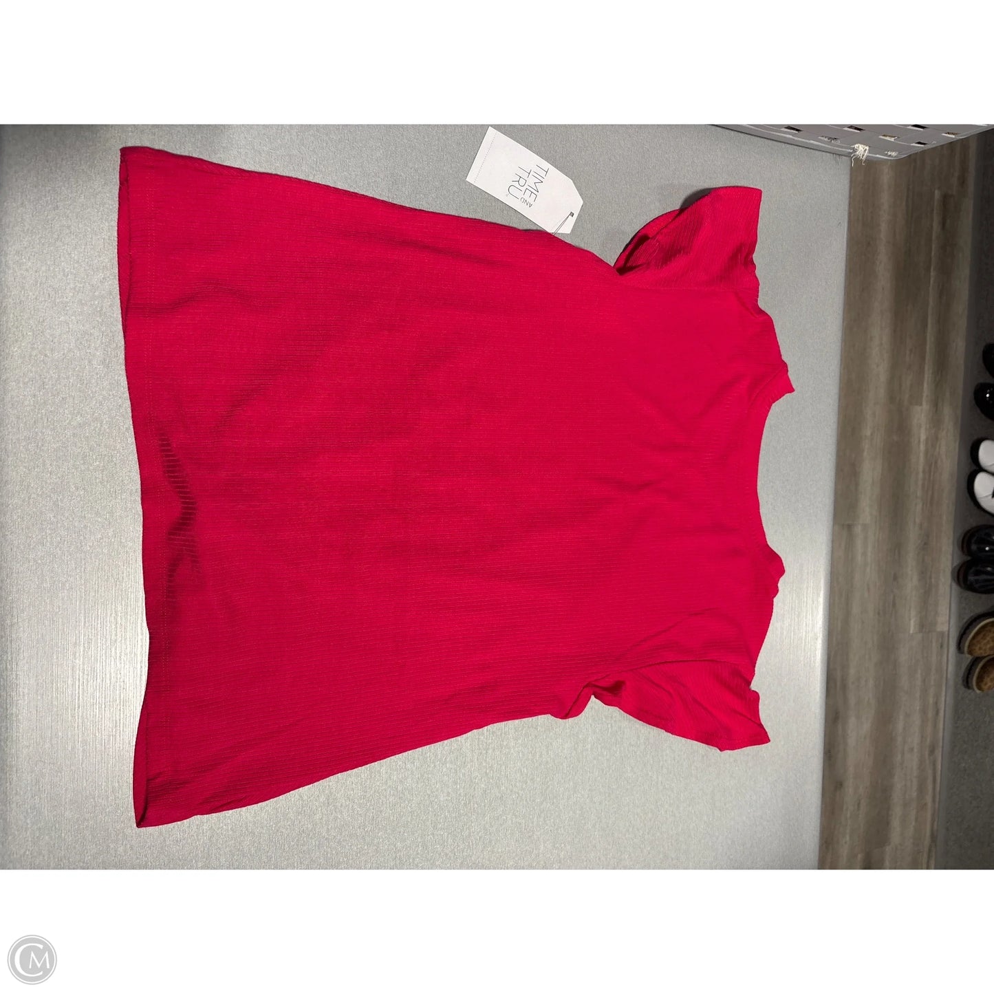 Tank Top By Time And Tru In Pink, Size: M