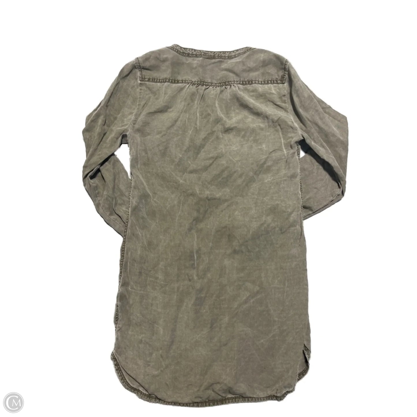 Top Long Sleeve By Express In Green, Size: Xs