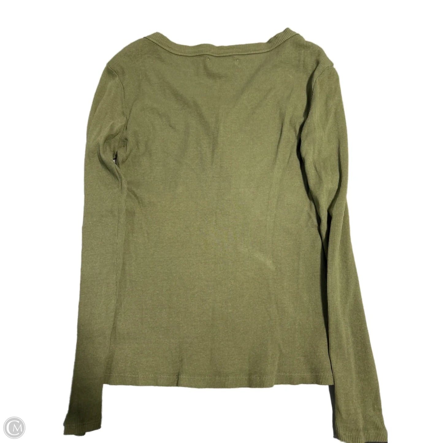 Top Long Sleeve By Lucky Brand In Green, Size: S