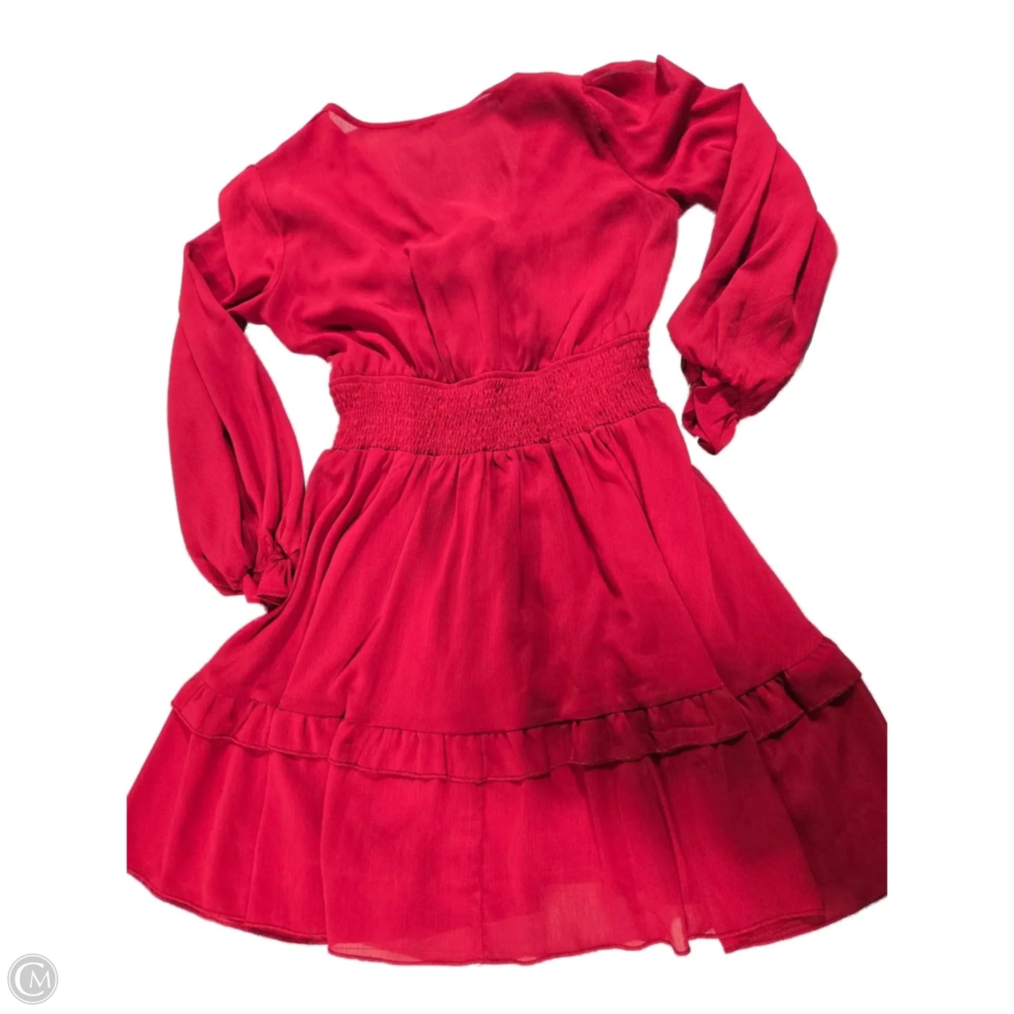 Dress Casual Short By Cmc In Red, Size: L