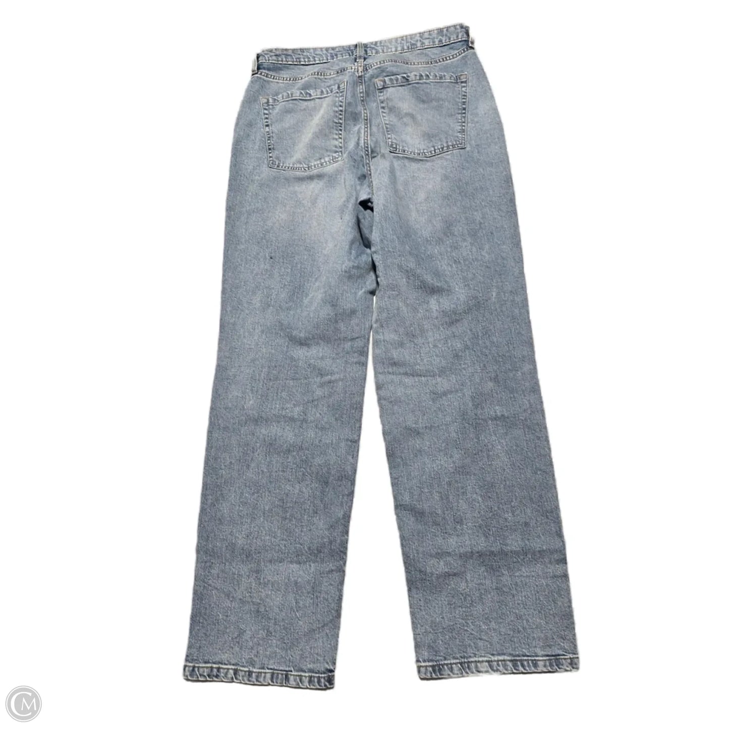 Jeans Straight By Wild Fable In Blue Denim, Size: 10