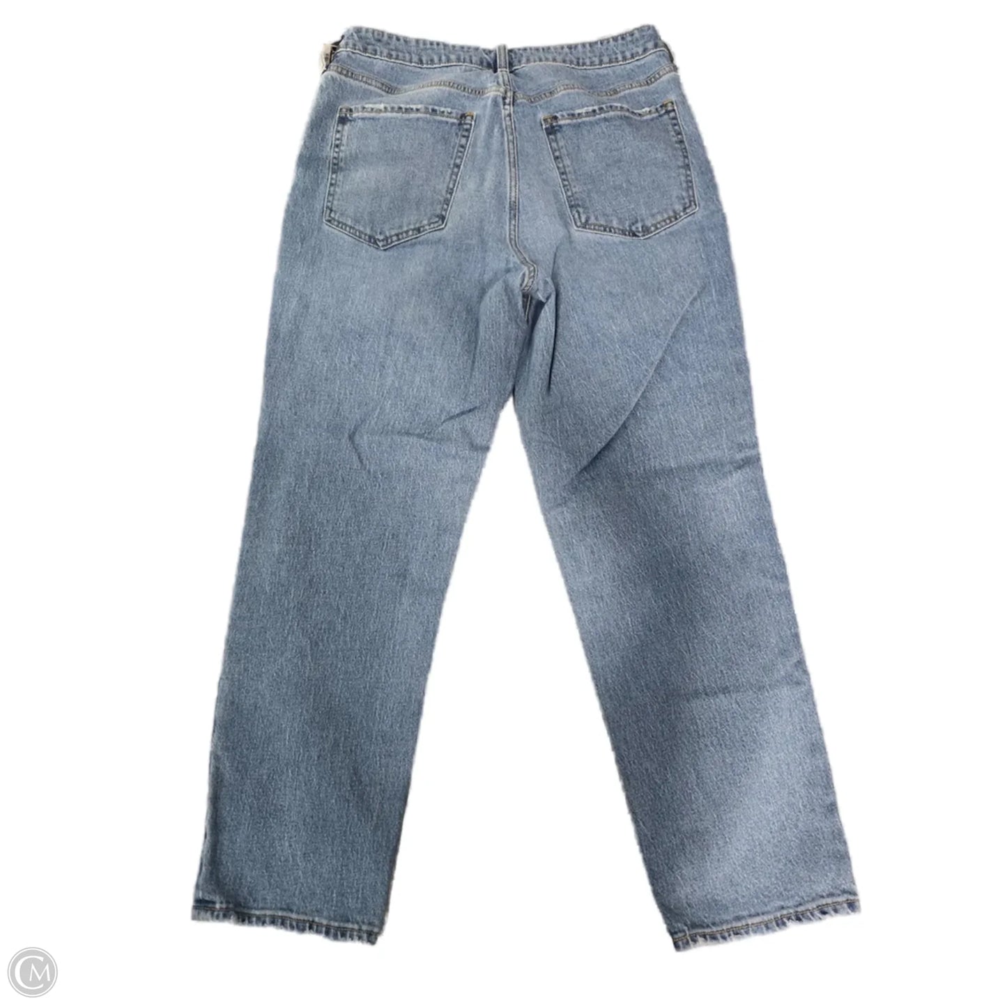 Jeans Straight By Old Navy In Blue Denim, Size: 12