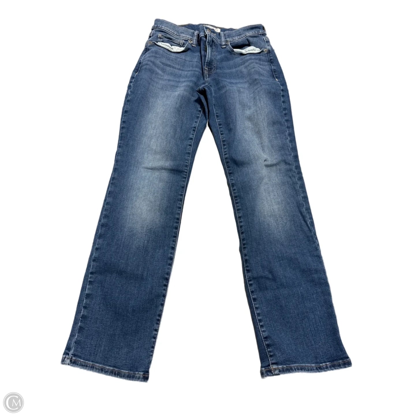 Jeans Straight By Lucky Brand In Blue Denim, Size: 6