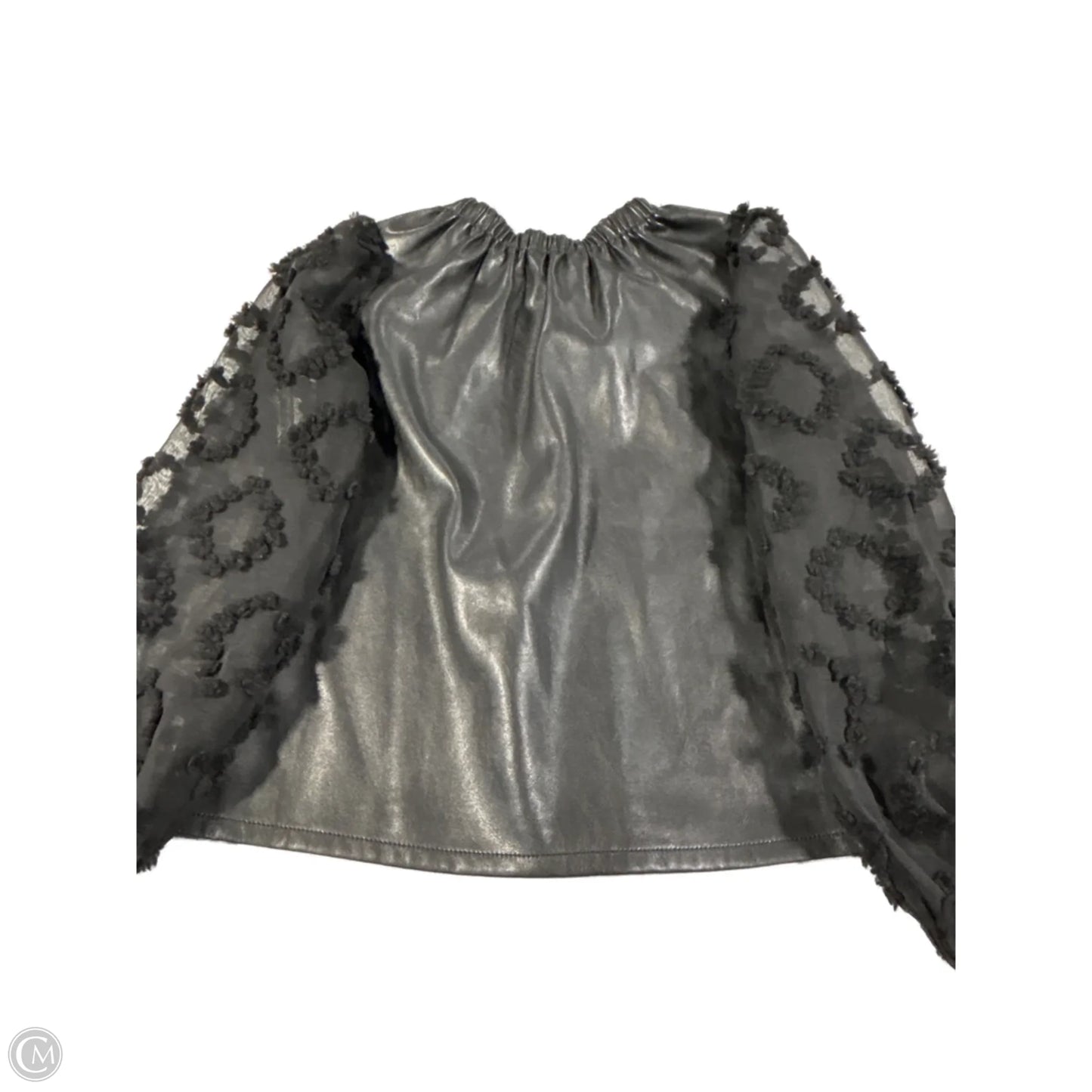 Top Long Sleeve By Thml In Black, Size: Xs