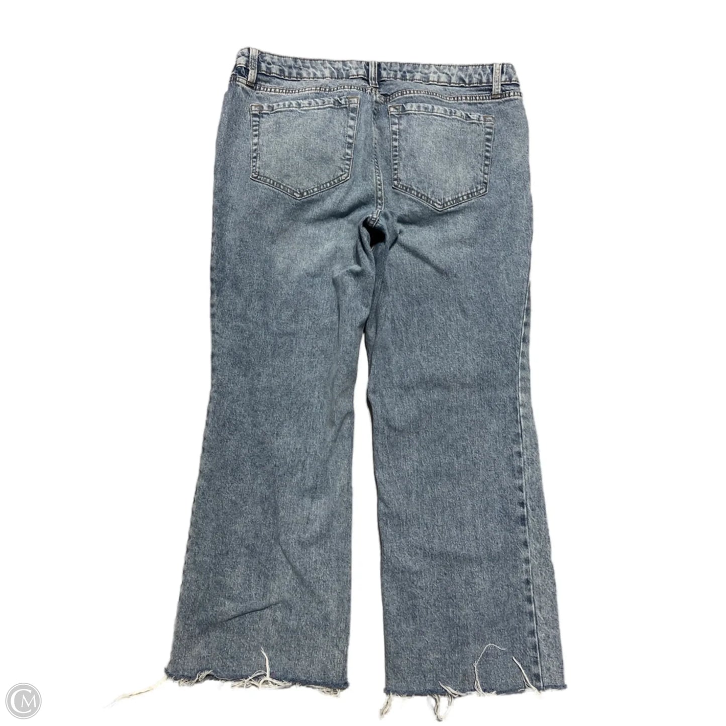 Jeans Straight By Wild Fable In Blue Denim, Size: 14