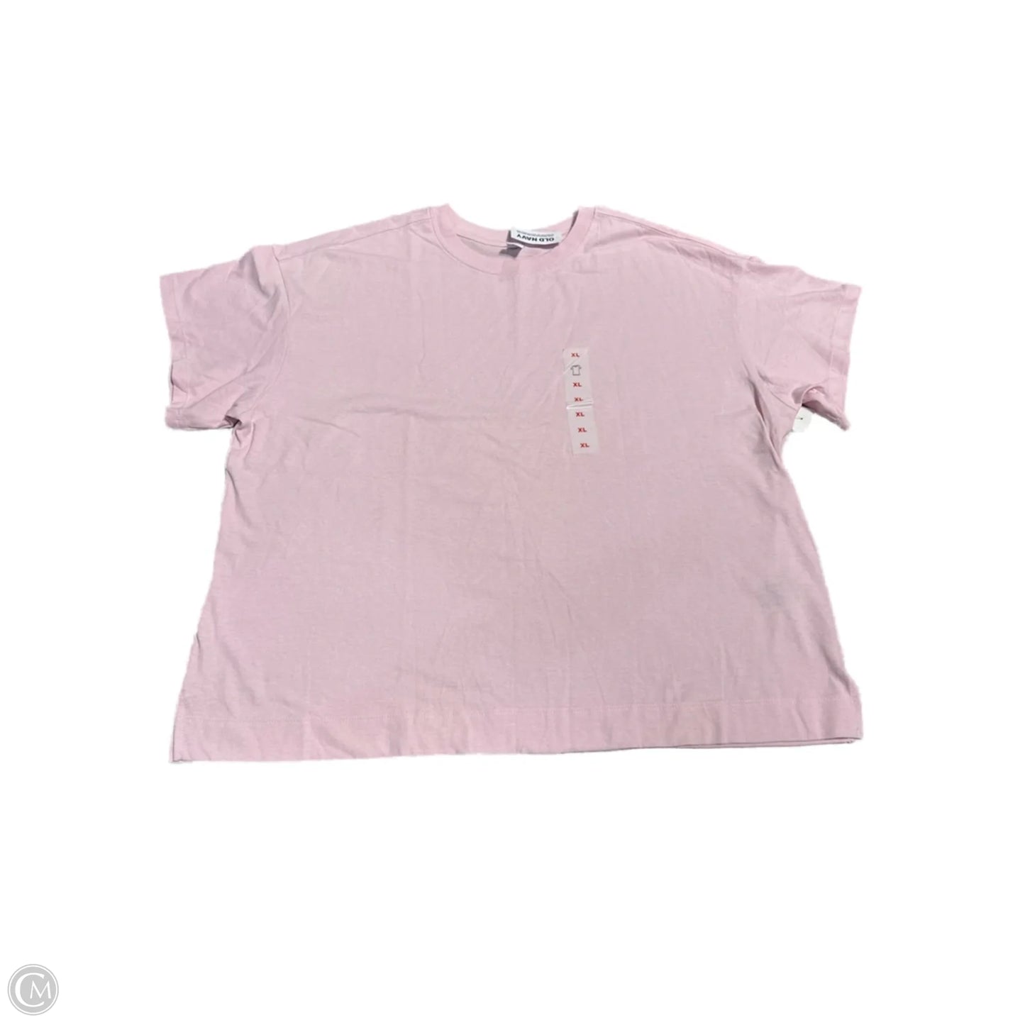 Top Short Sleeve By Old Navy In Pink, Size: Xl