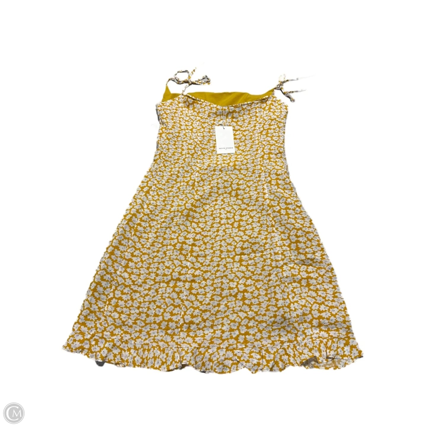 Dress Casual Short By Cmc In Yellow, Size: S