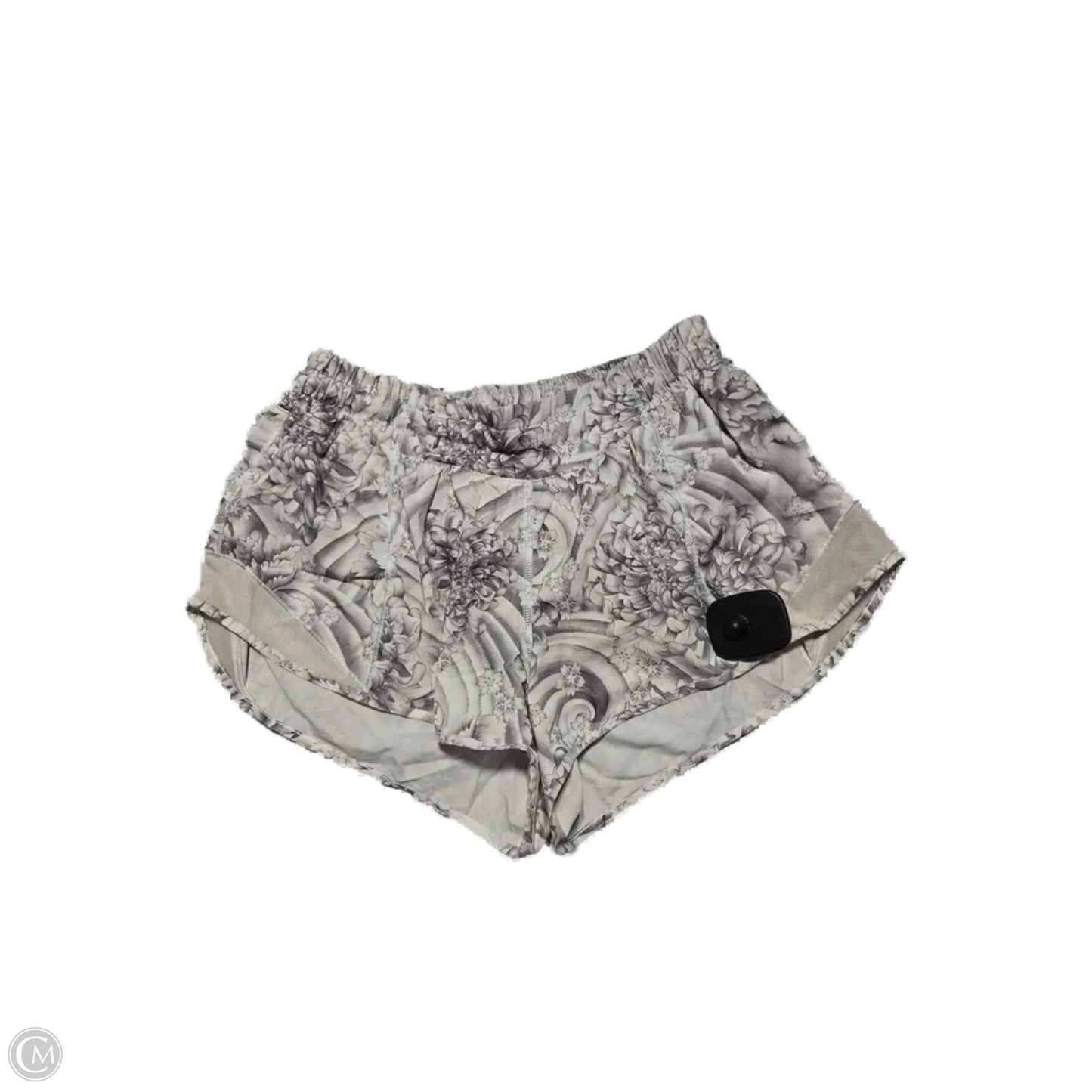 Athletic Shorts By Lululemon In Grey, Size: 6