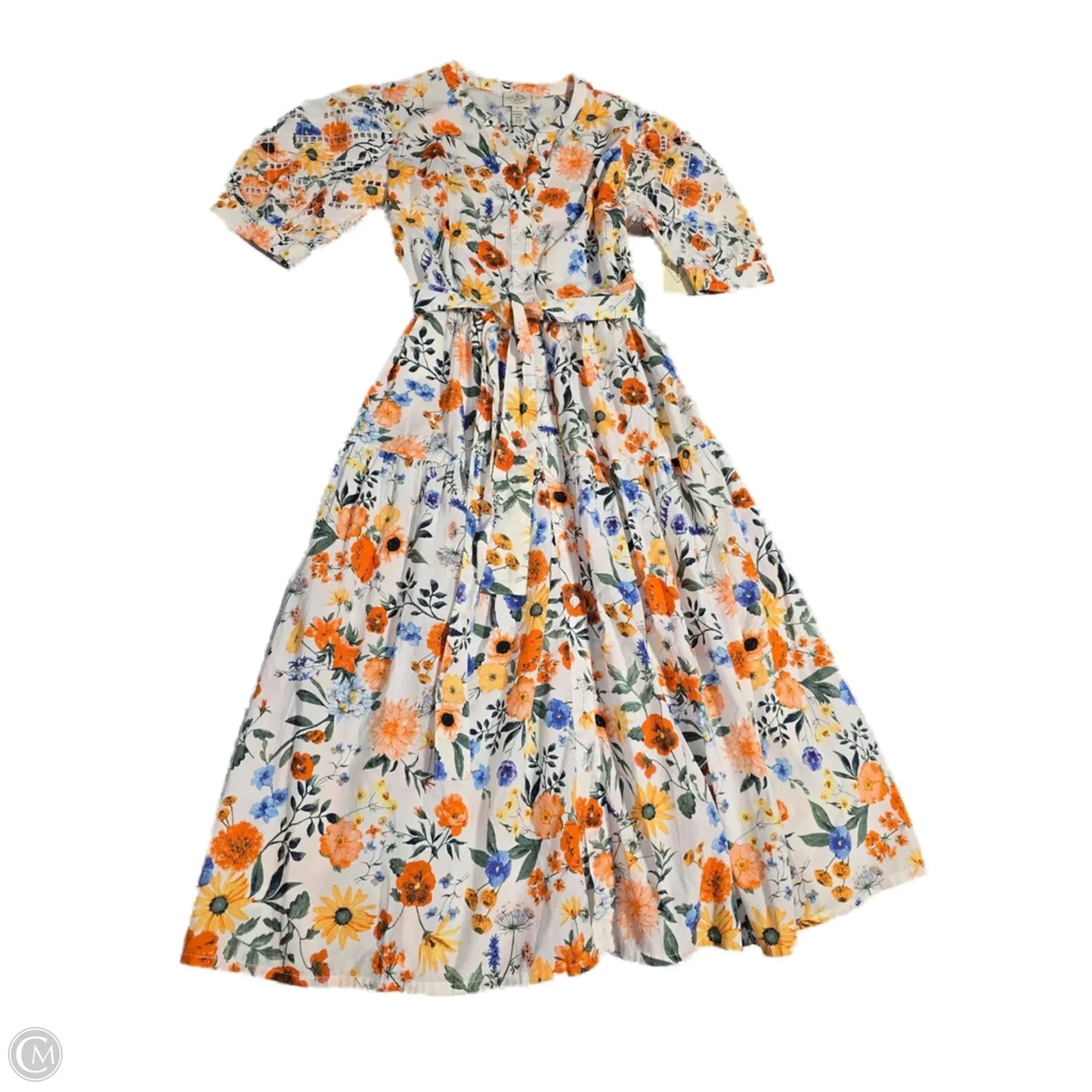 Dress Casual Maxi By St Johns Bay In Floral Print, Size: S