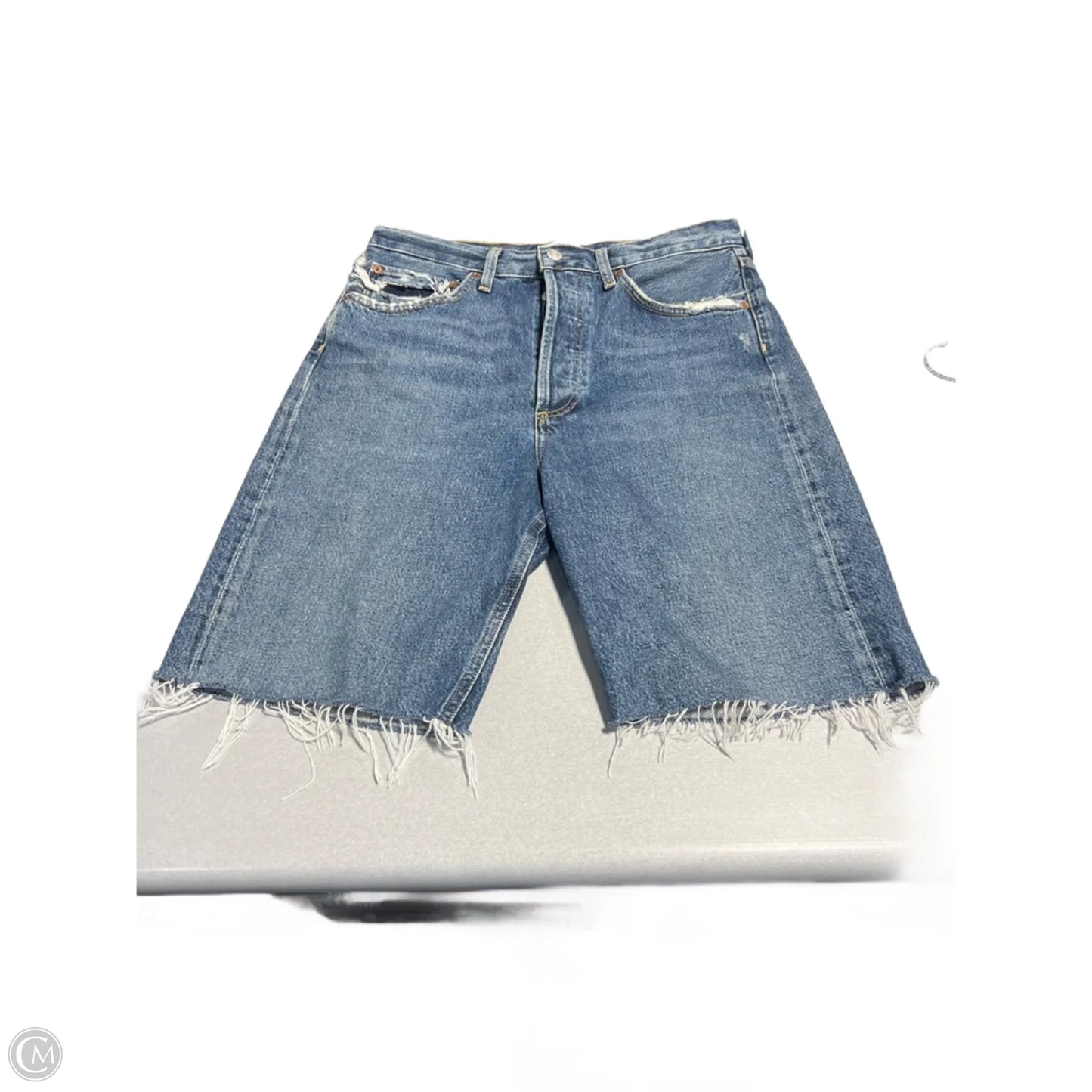 Shorts By Agolde In Blue Denim, Size: 4