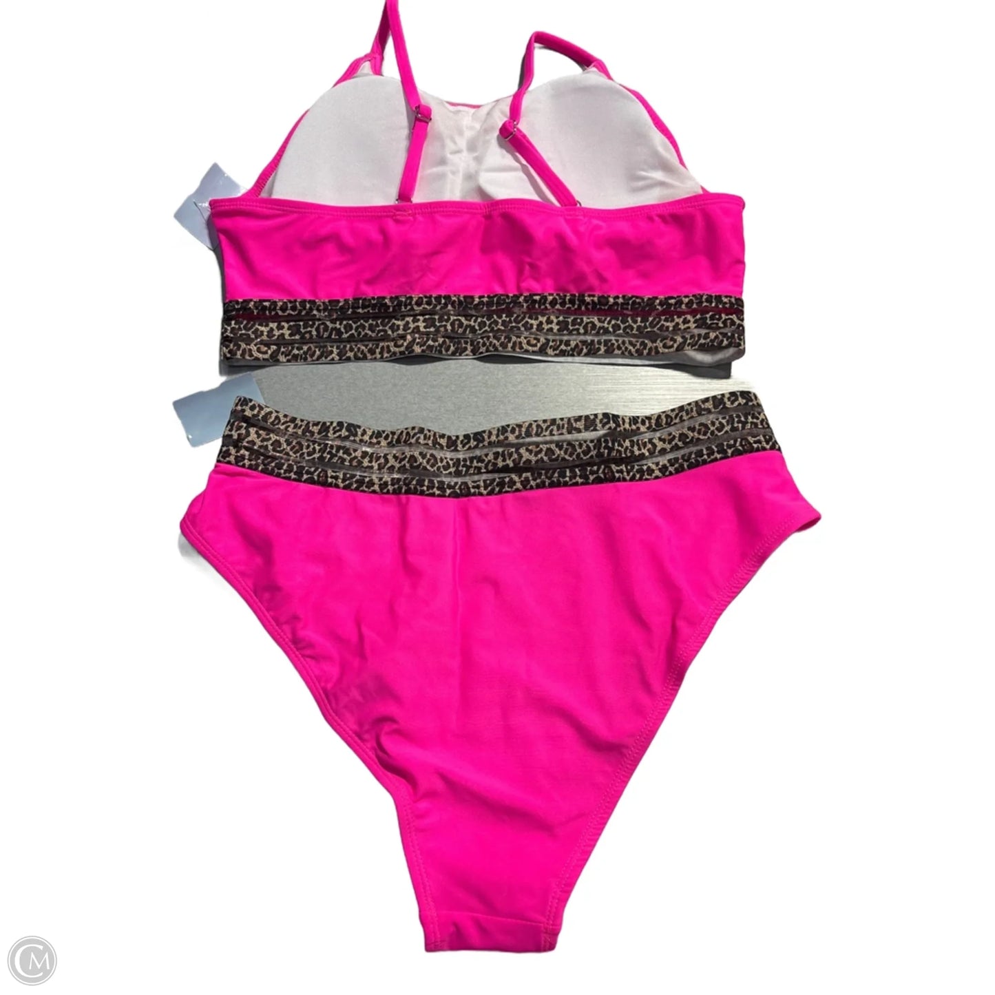 Swimsuit 2pc By Cmc In Pink, Size: Xl