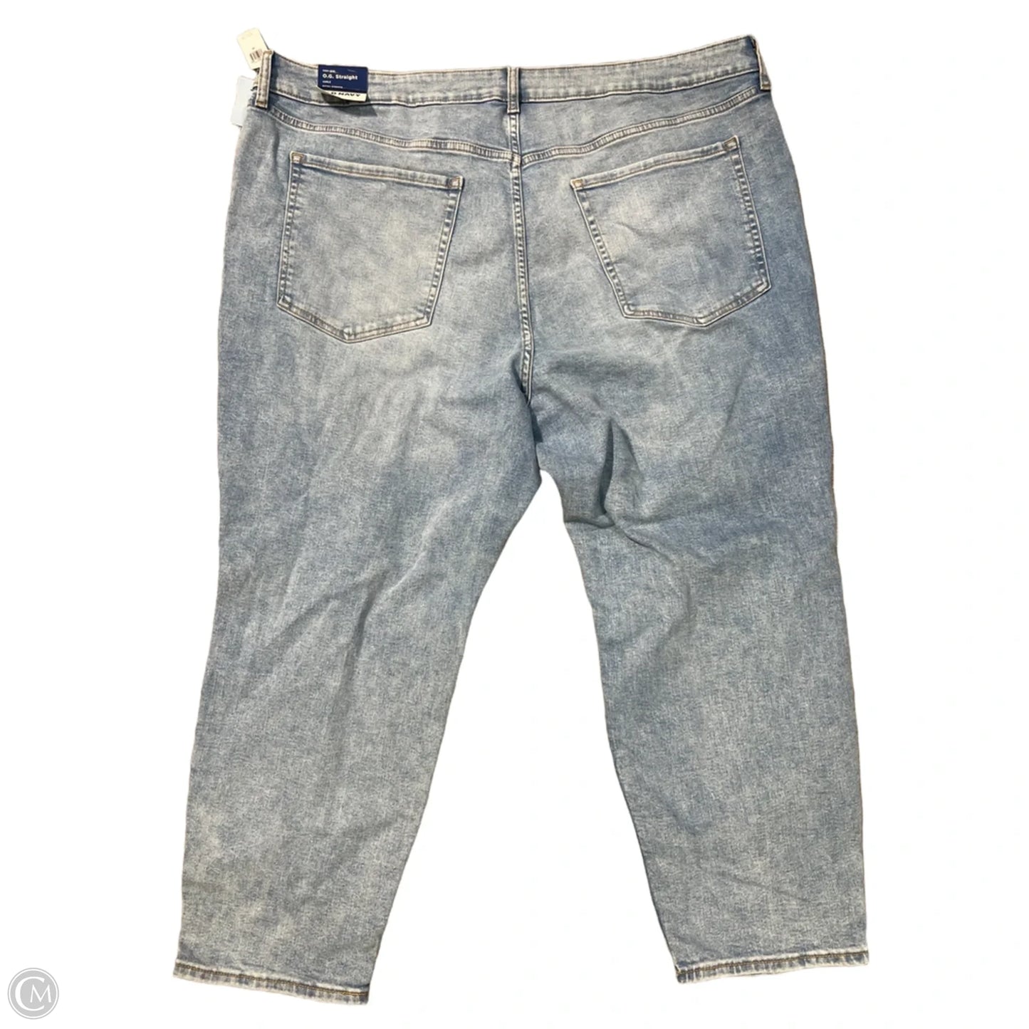 Jeans Straight By Old Navy In Blue Denim, Size: 26