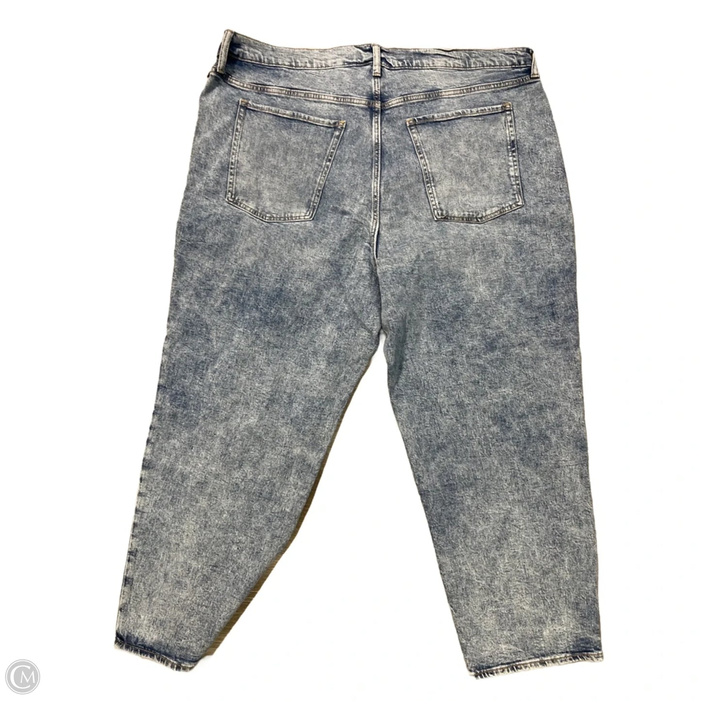 Jeans Straight By Old Navy In Blue Denim, Size: 24