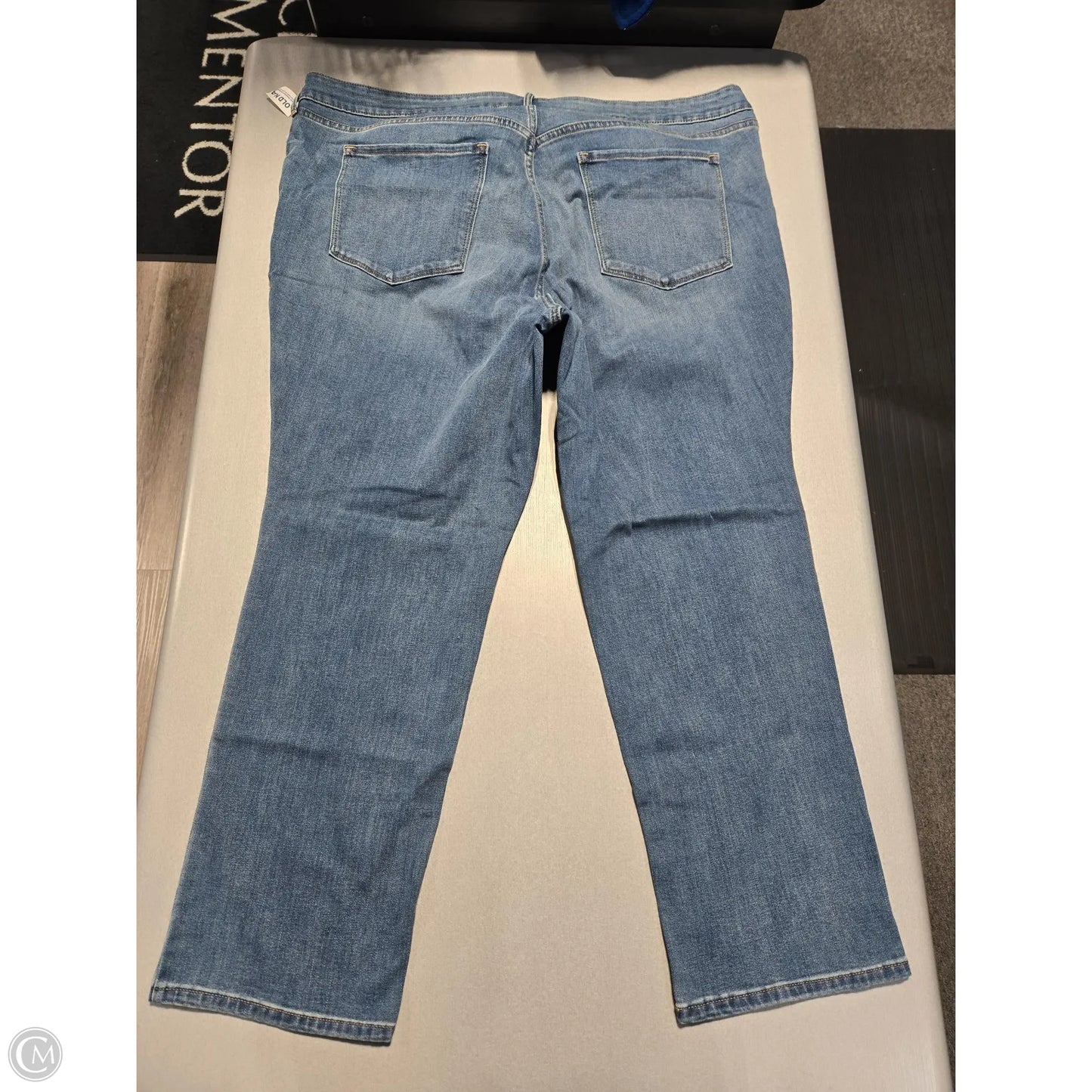 Jeans Straight By Old Navy In Blue Denim, Size: 26