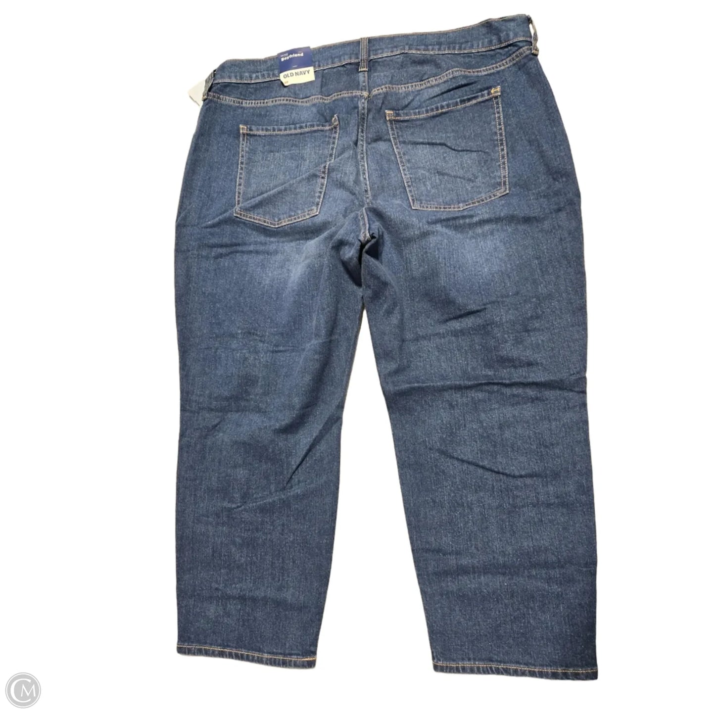 Jeans Boyfriend By Old Navy In Blue Denim, Size: 20