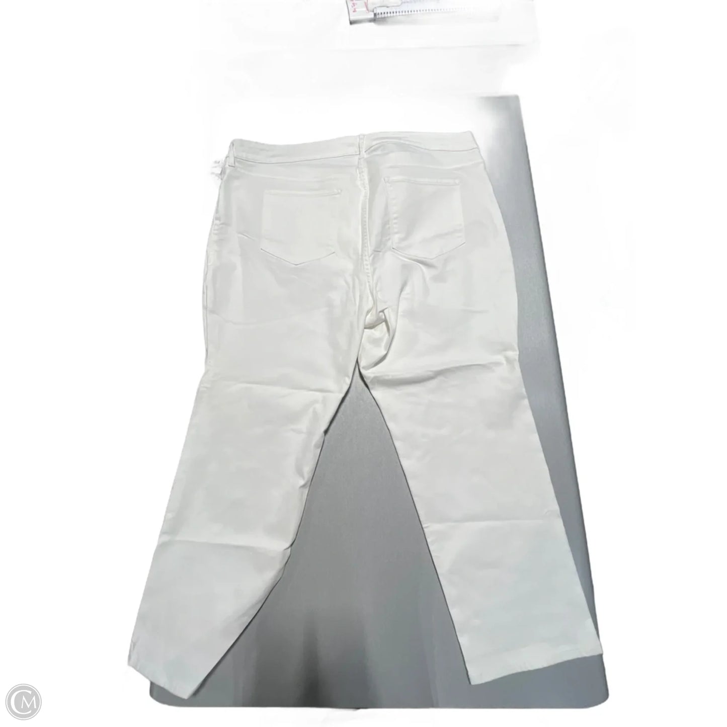 Jeans Straight By Old Navy In White Denim, Size: 26