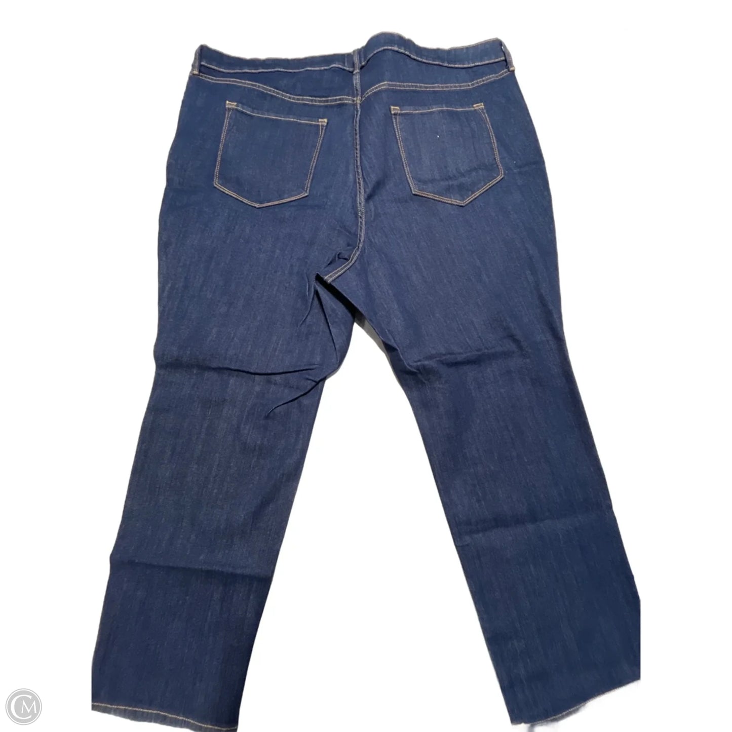 Jeans Straight By Old Navy In Blue Denim, Size: 26