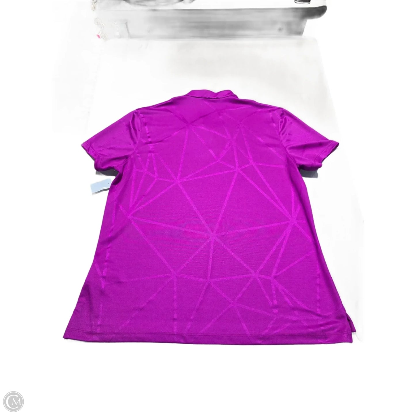 Top Short Sleeve By Nike In Purple, Size: Xl