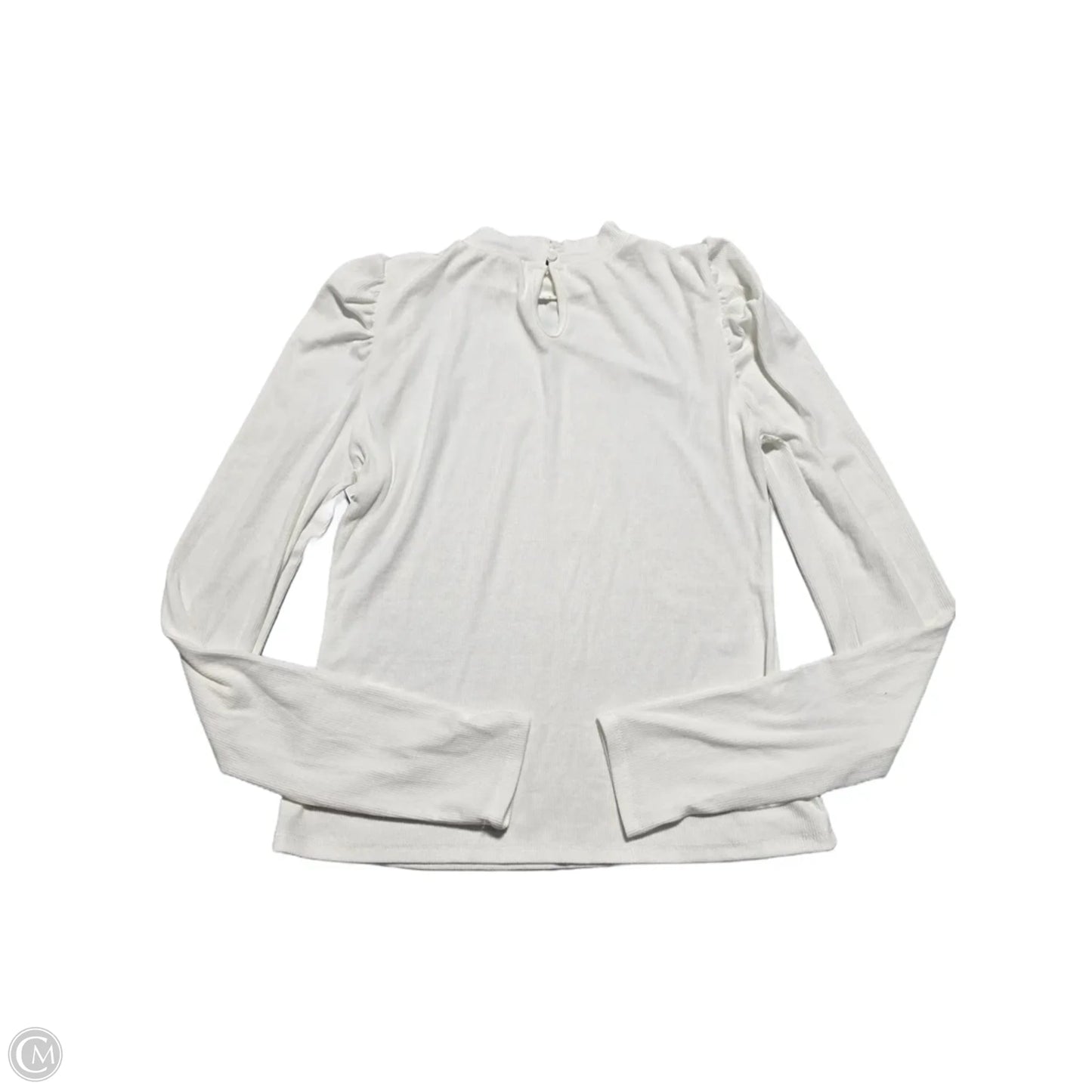 Top Long Sleeve By Hyfve In White, Size: L