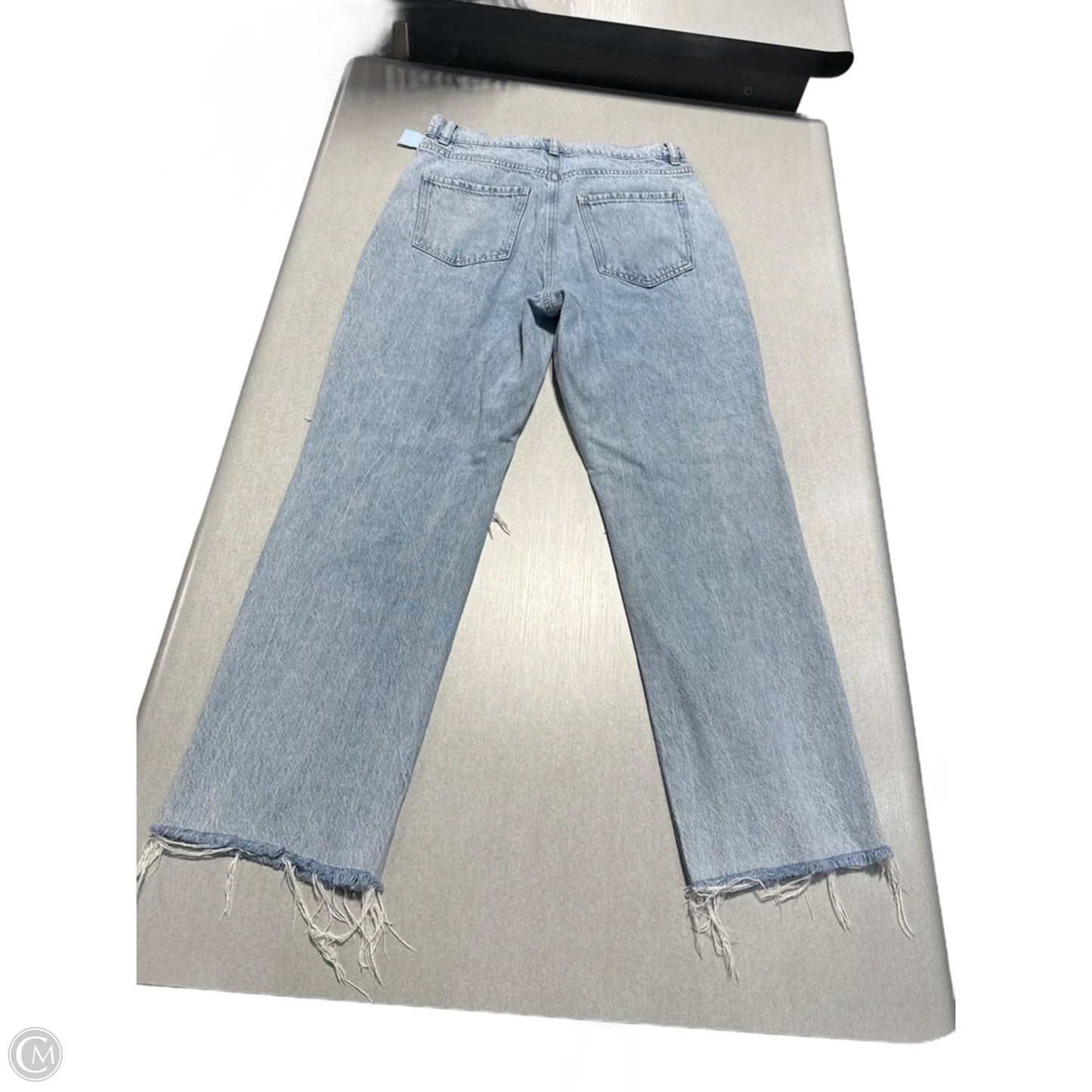 Jeans Straight By Garage In Blue Denim, Size: 8