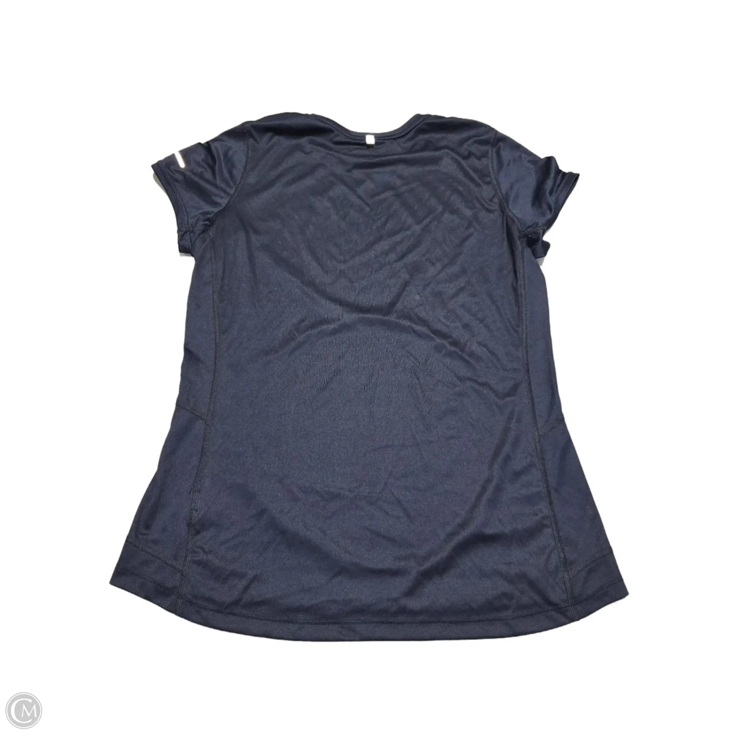 Top Short Sleeve By Nike In Navy, Size: L
