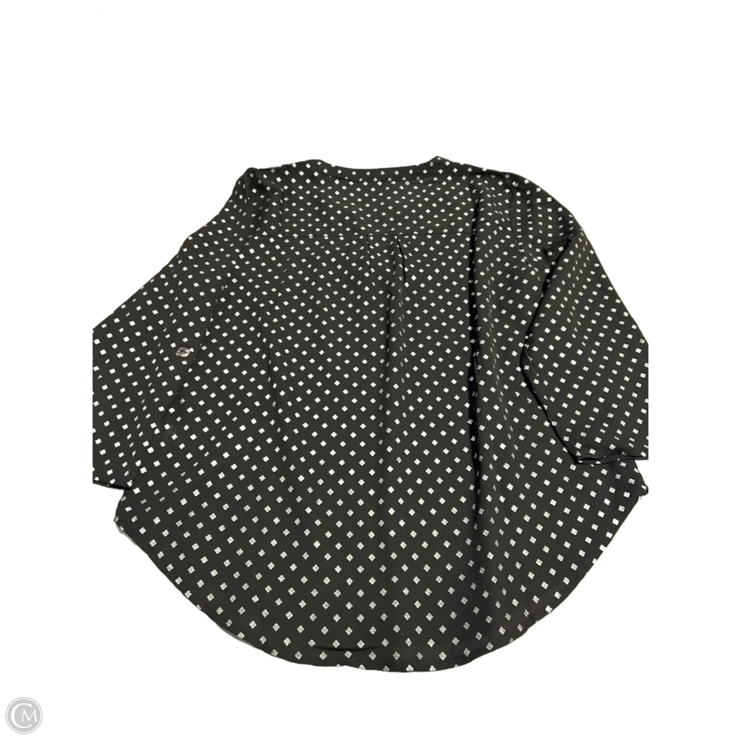 Blouse Long Sleeve By Maurices In Black, Size: M