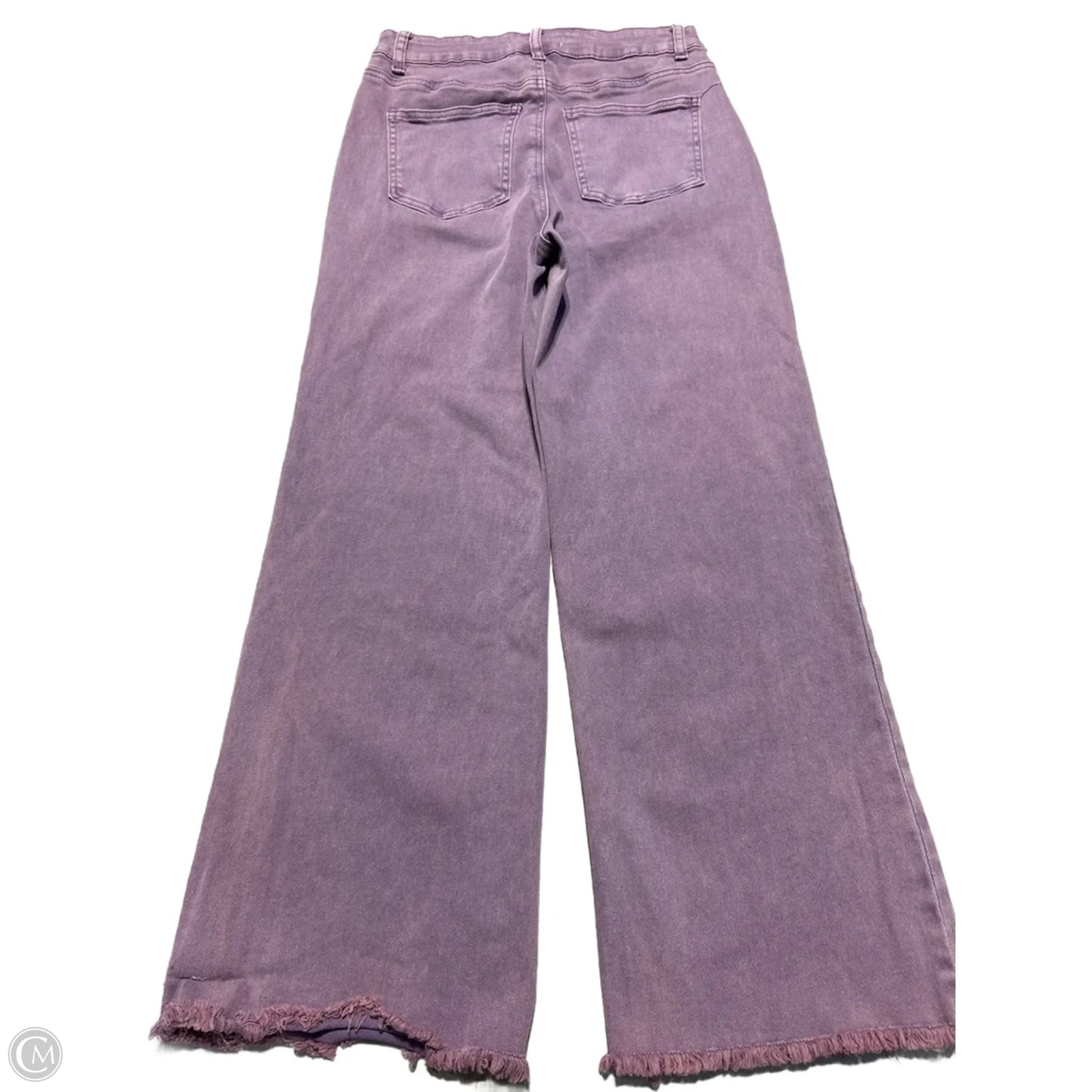 Jeans Straight By Zenana In Purple, Size: 6