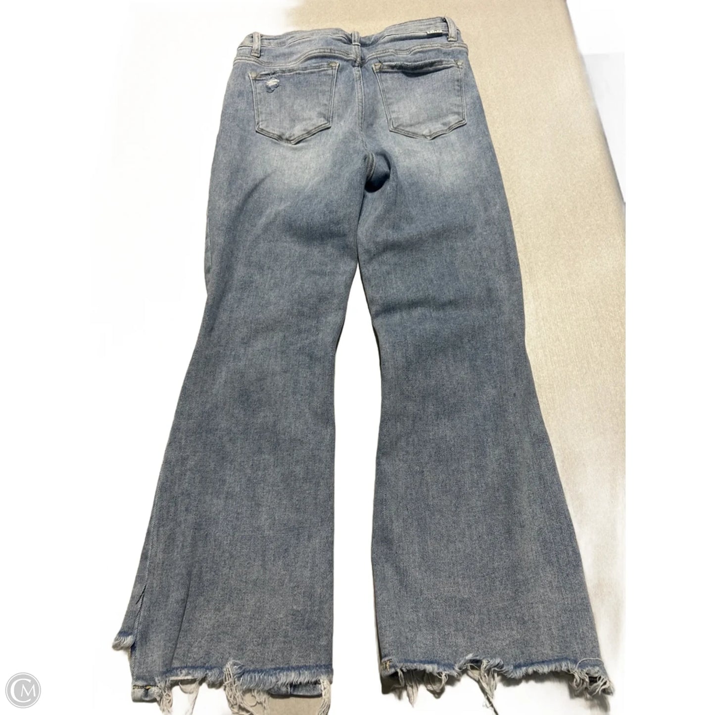 Jeans Straight By Risen In Blue Denim, Size: 8