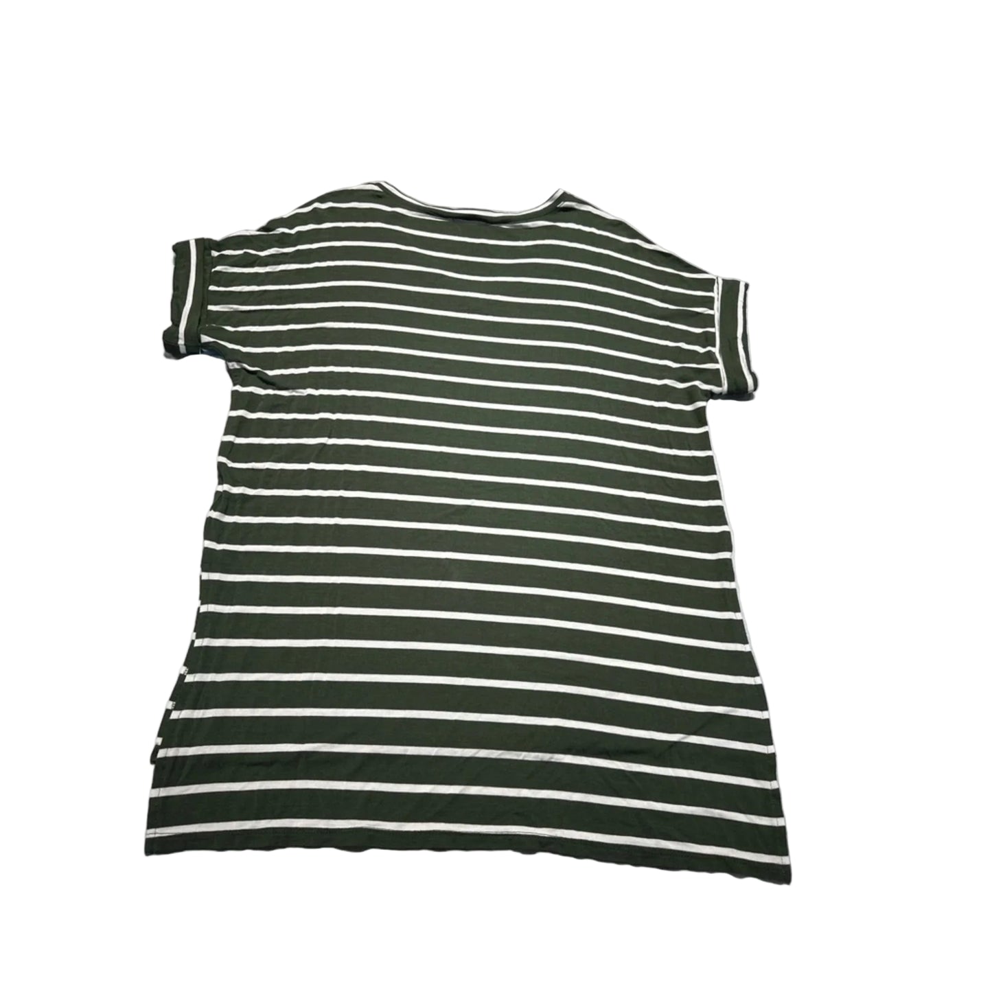 Top Short Sleeve By Zenana In Green, Size: S