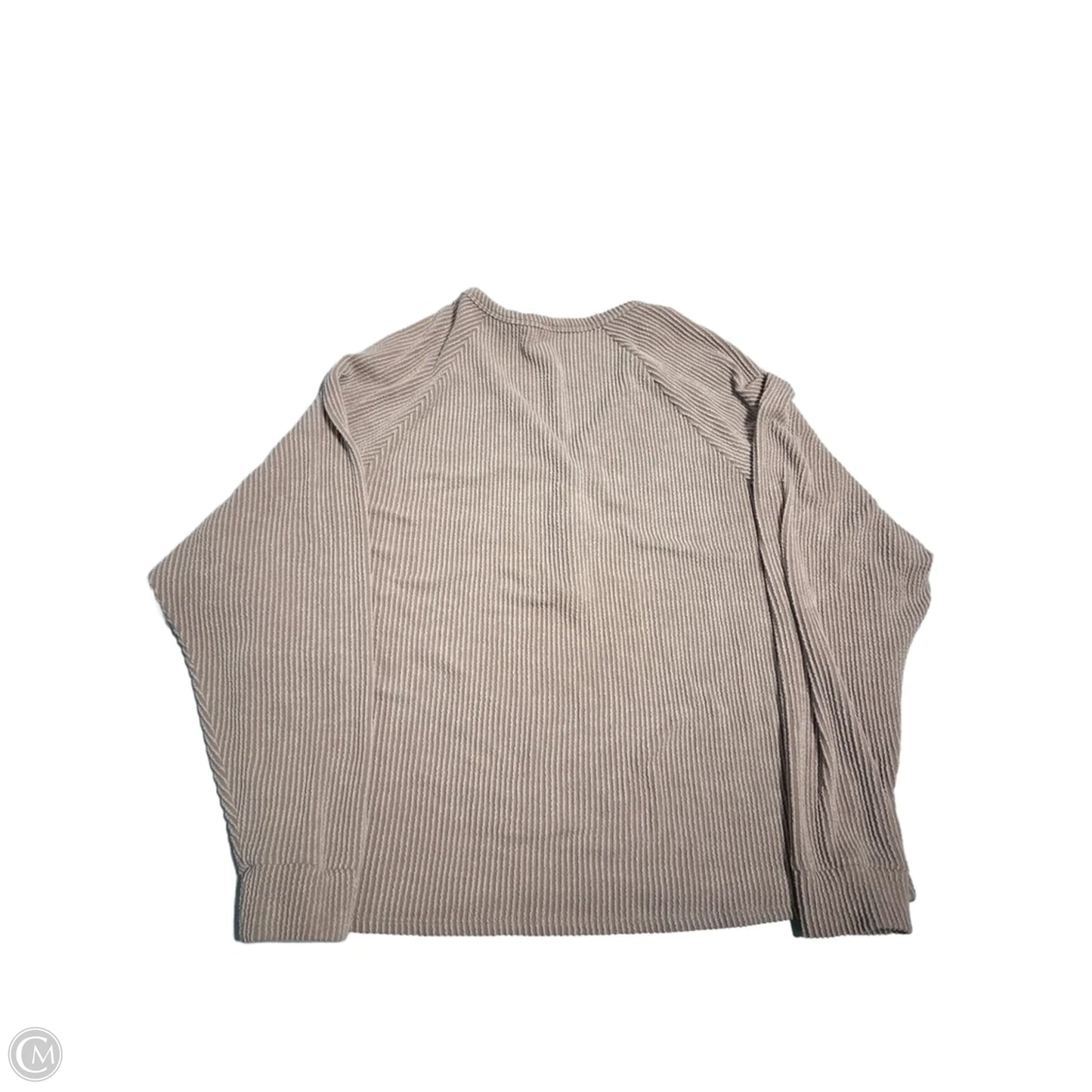 Top Long Sleeve By Mts In Pink, Size: M