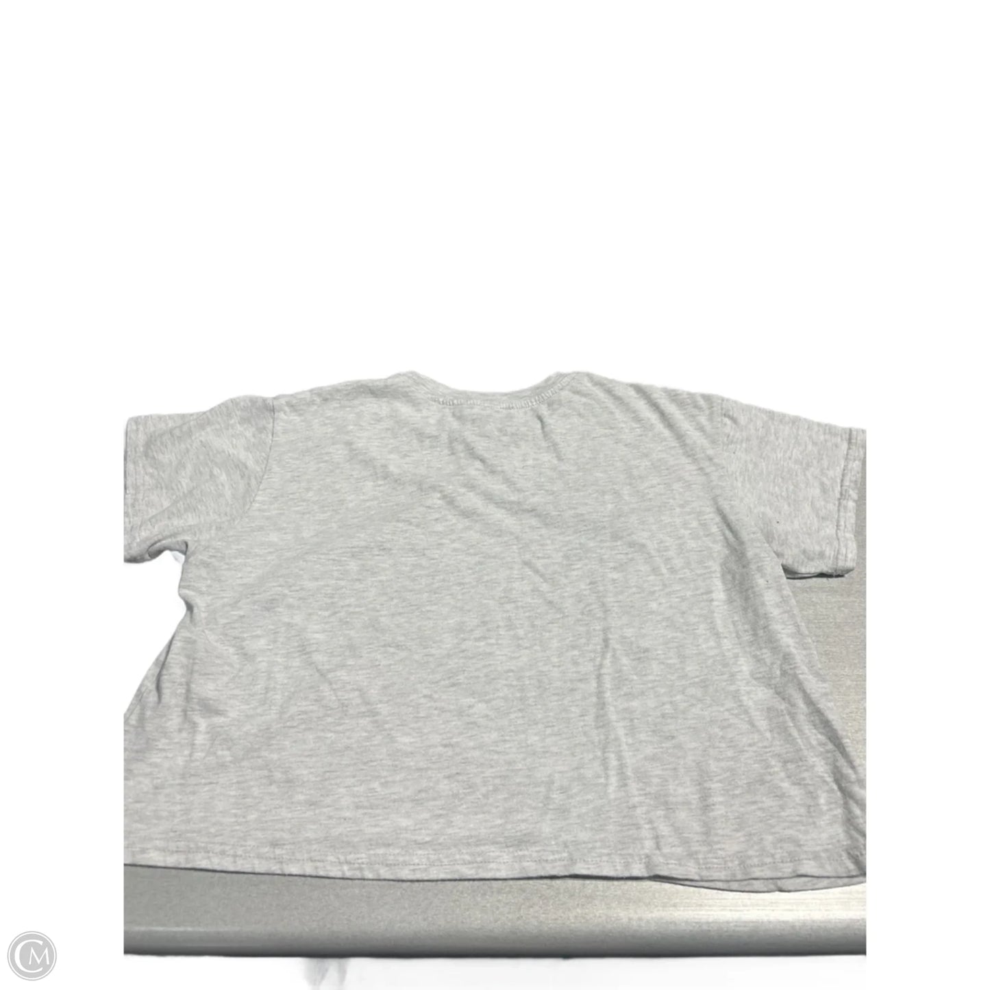 Top Short Sleeve By Cme In Grey, Size: Xl