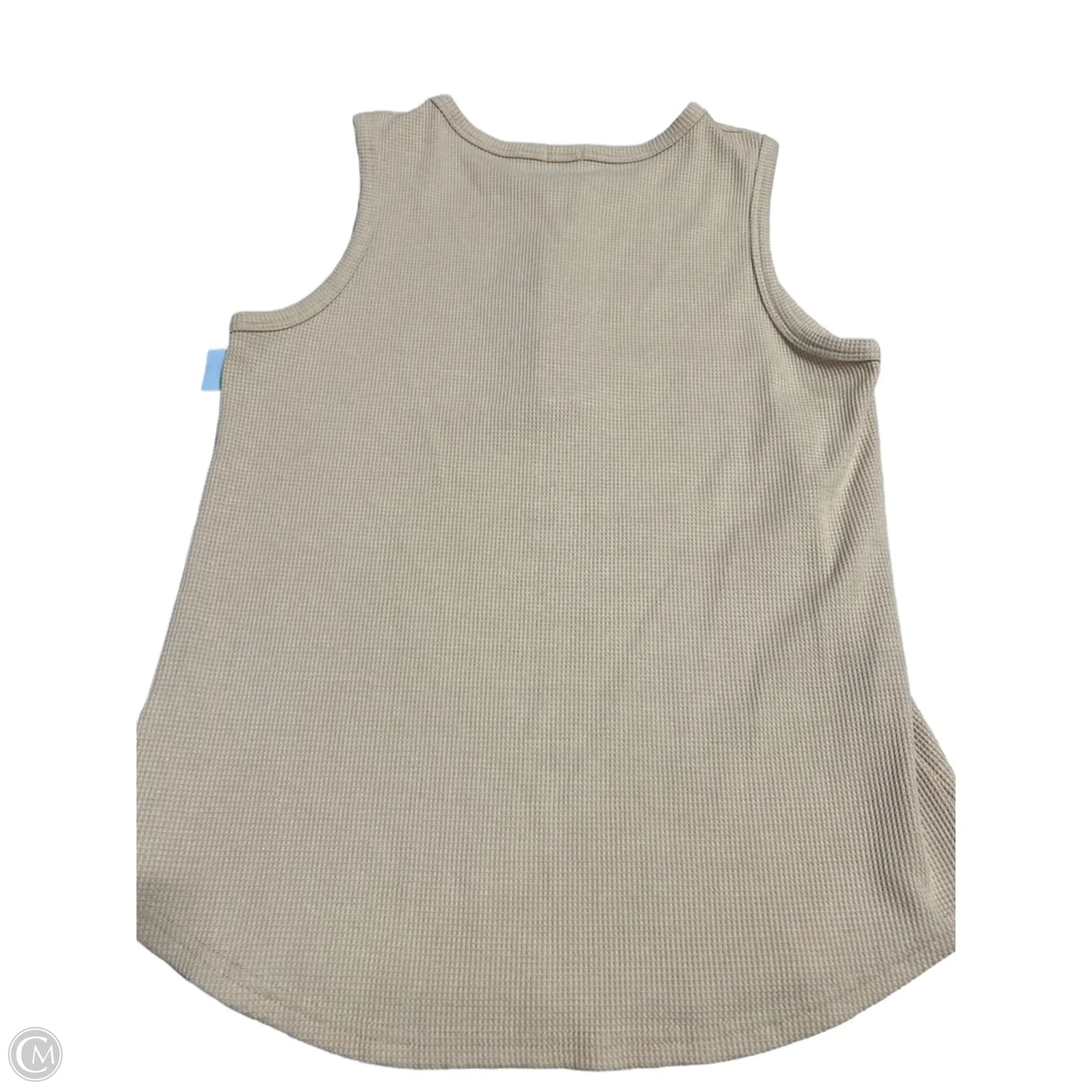 Tank Top By Cme In Tan, Size: L