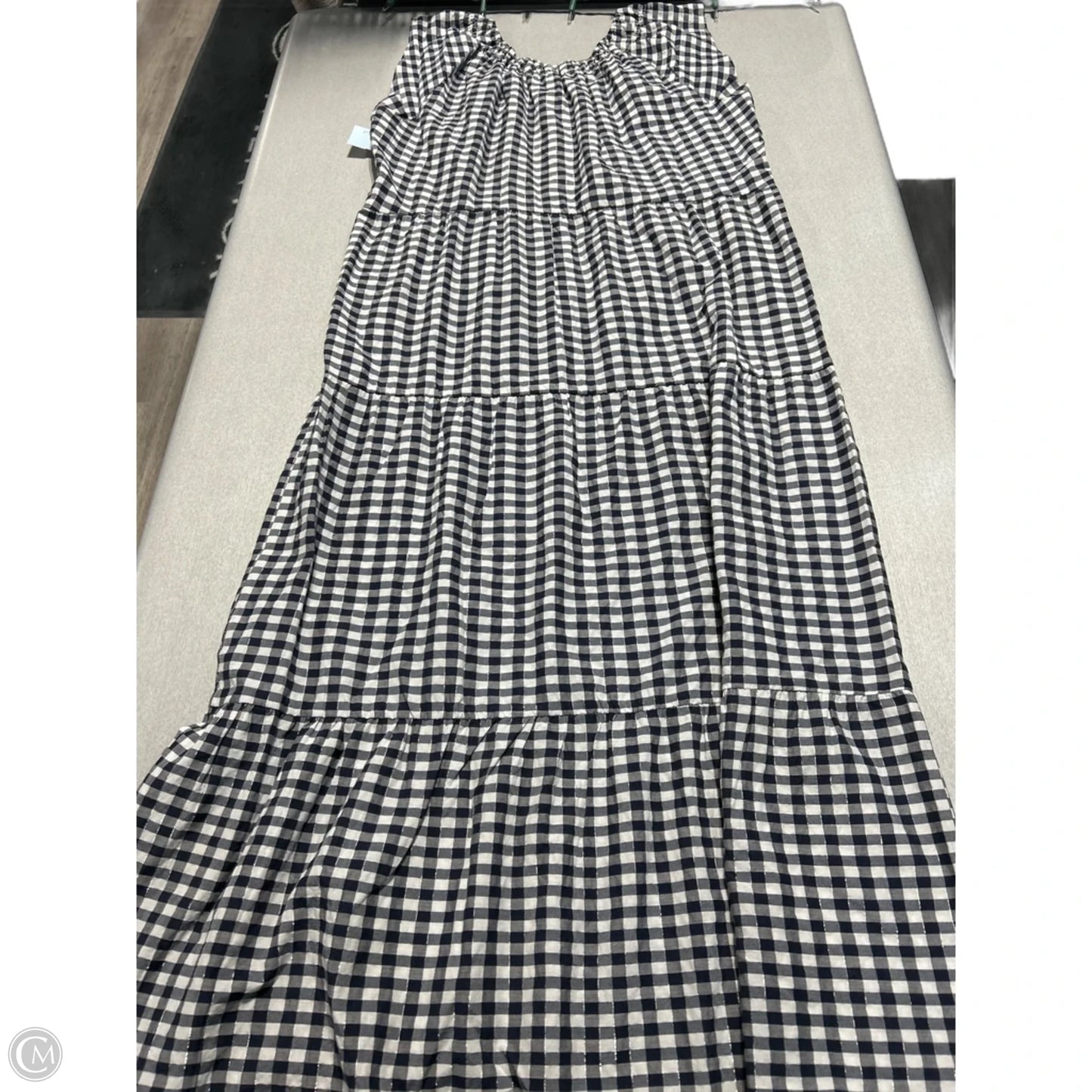 Dress Casual Maxi By Christopher And Banks In Plaid Pattern, Size: M