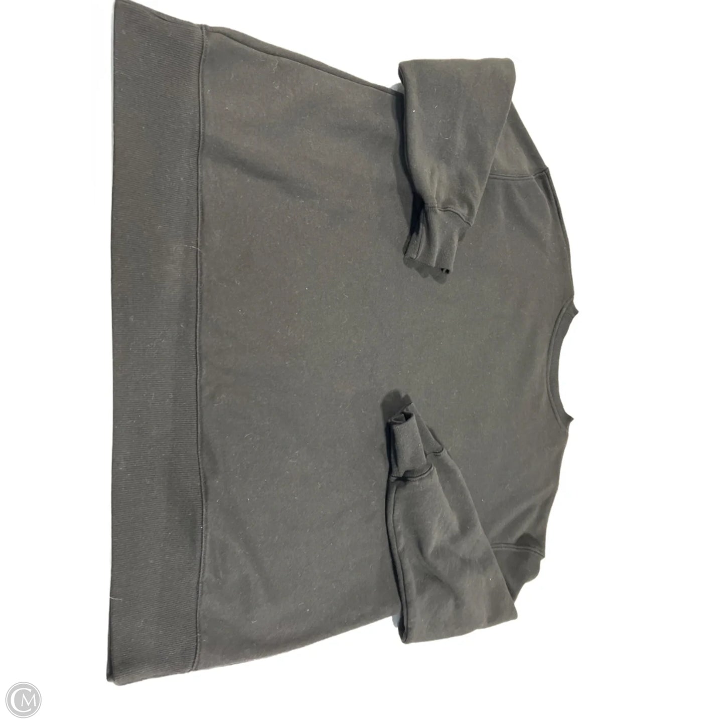 Top Long Sleeve By Terra & Sky In Black, Size: 1x