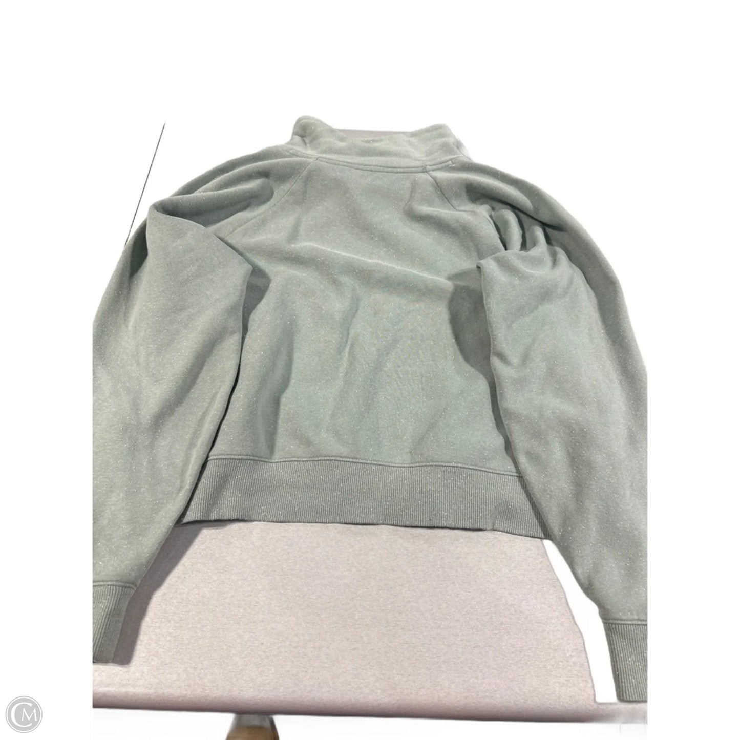 Sweatshirt Collar By Under Armour In Green, Size: M