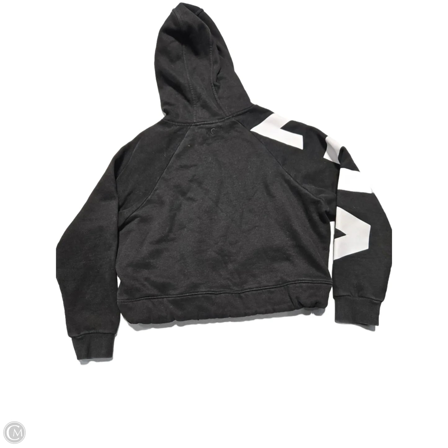 Sweatshirt Hoodie By Zyia In Black, Size: M