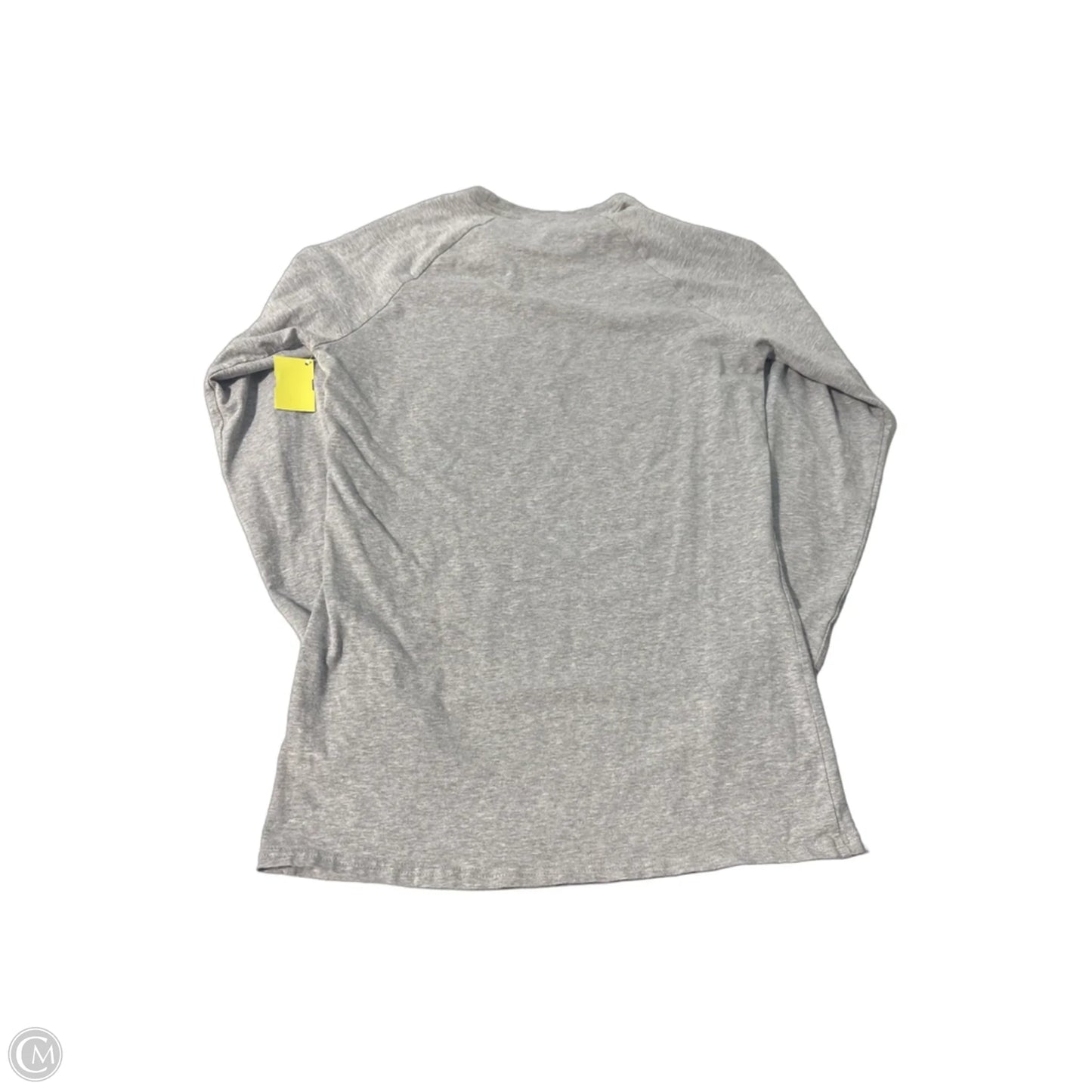 Top Long Sleeve By Gym Shark In Grey, Size: S