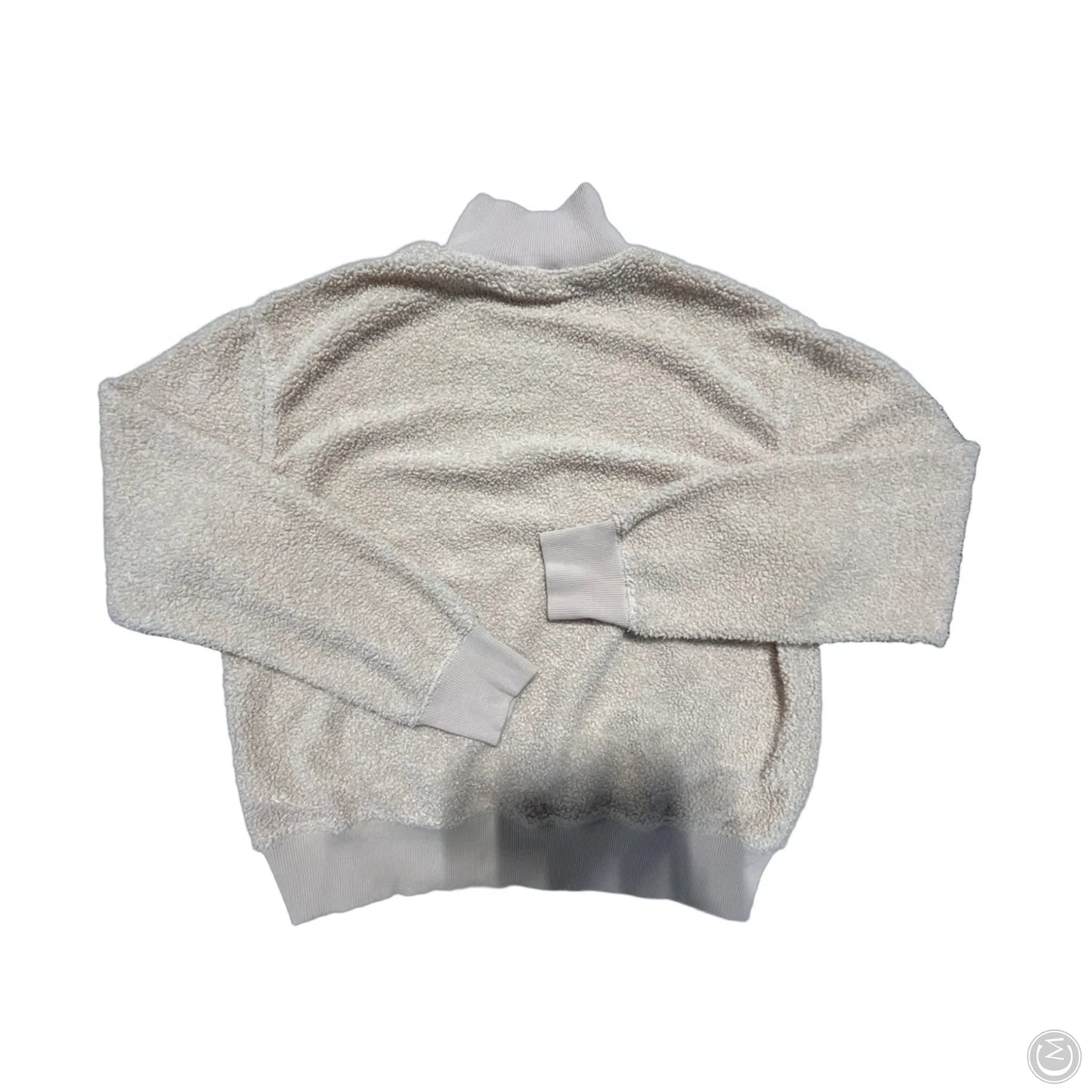 Top Long Sleeve By Topshop In Tan, Size: M
