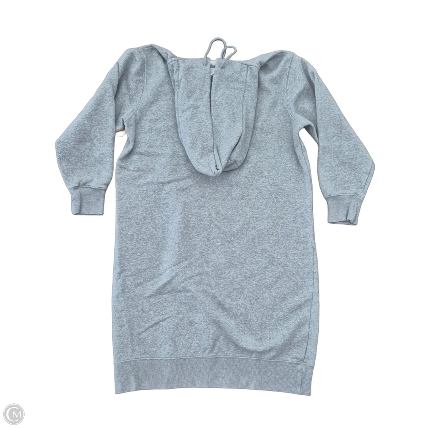 Athletic Jacket By Nike In Grey, Size: S