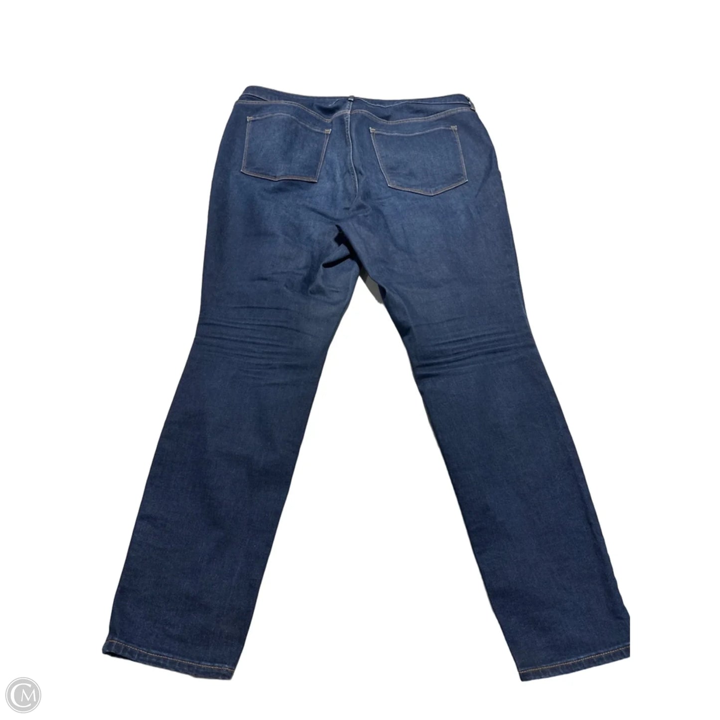Jeans Skinny By Old Navy In Blue Denim, Size: 18