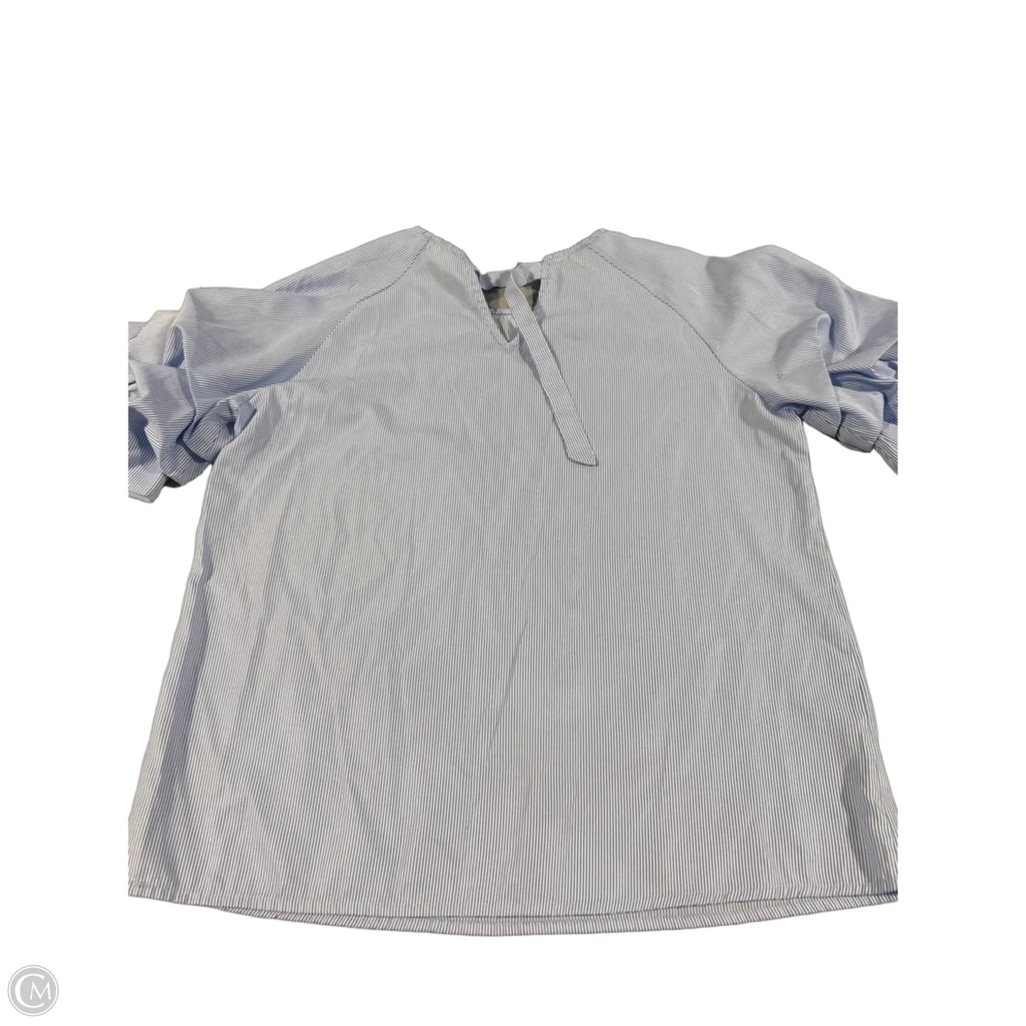 Top Short Sleeve By Cmc In Blue, Size: M