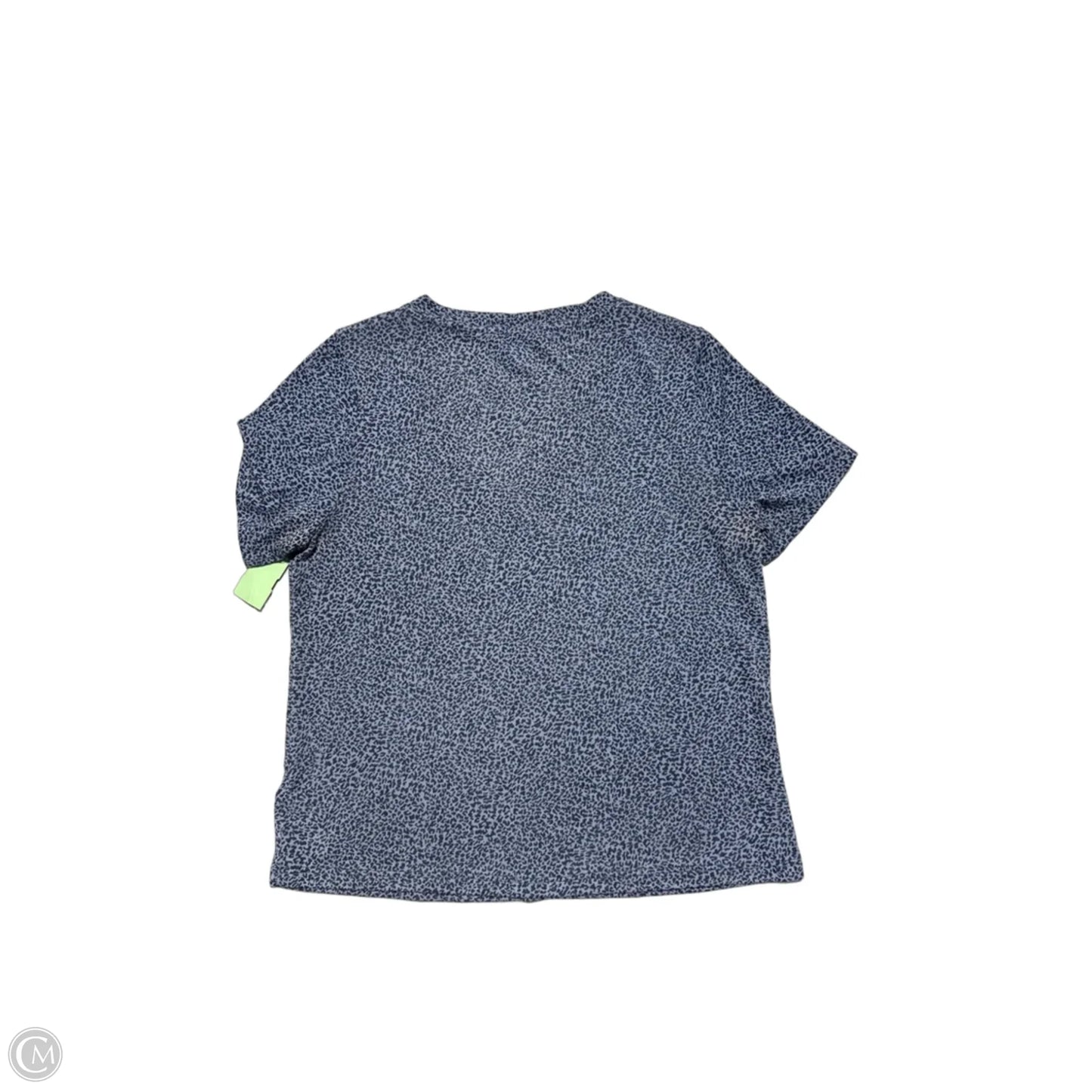 Top Short Sleeve By Athleta In Animal Print, Size: M