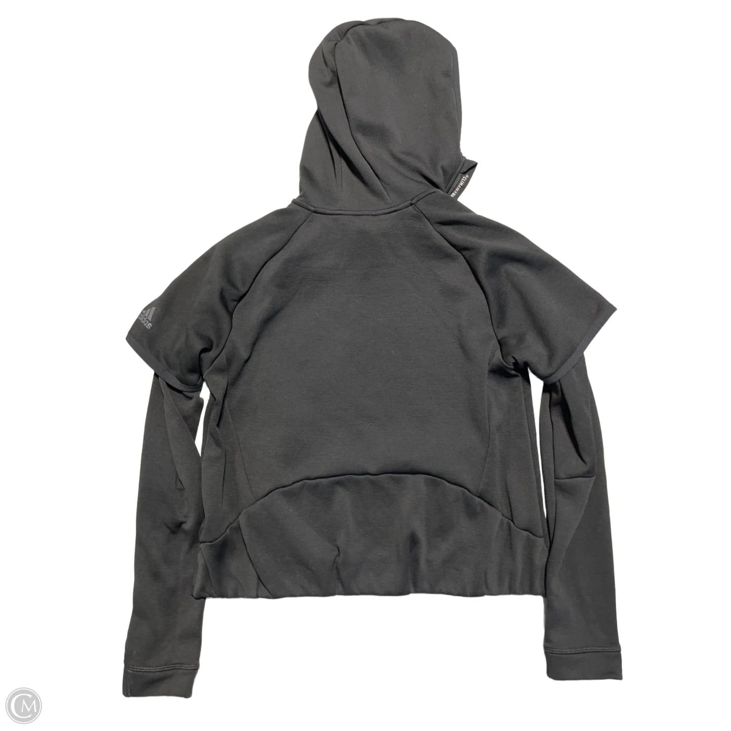 Athletic Jacket By Adidas In Black, Size: M