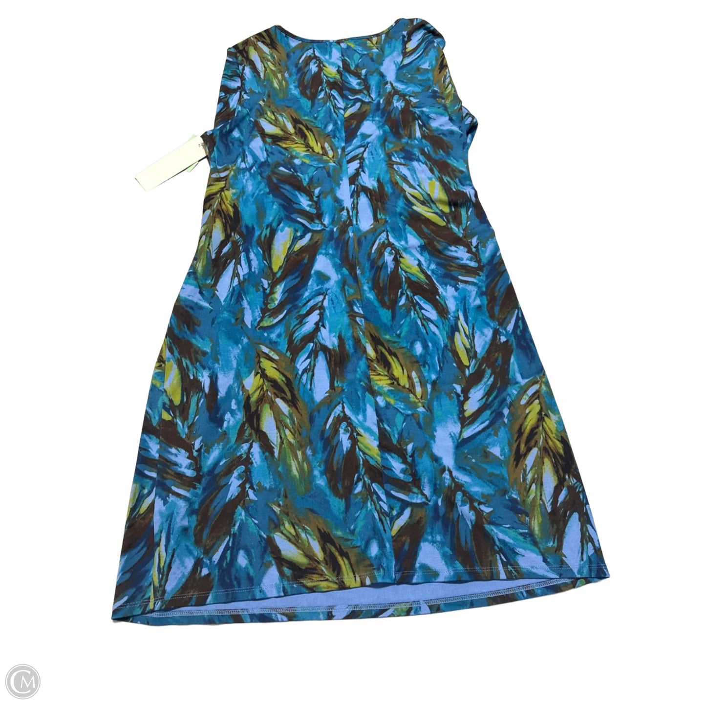 Dress Casual Midi By J. Jill In Blue, Size: M