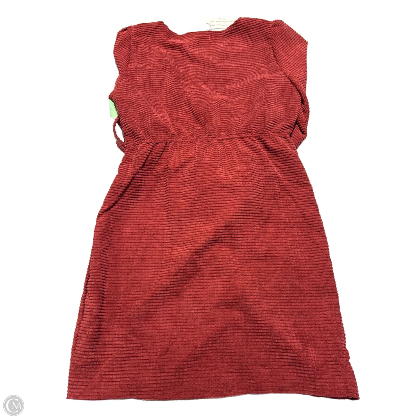 Dress Casual Midi By Cmc In Red, Size: Xl